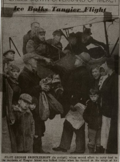 We recently discovered something new about our favorite airport manager!
In February 1936, CPA manager George Brinckerhoff delivered food and medical supplies to 1,500 people on ice-locked Tangier Island, MD. During his second flight, ice on his wings forced an emergency landing. Despite the dangerous winter storms, he completed three more flights. While rushing to get medical supplies to his plane for his sixth trip, he was arrested for speeding. Even after he explained his mission, the police refused to release him, and he missed his flight. The case was eventually dropped in police court.
This recently uncovered newspaper article--and more from our collection--was catalogued and processed by our collections assistant, thanks to a generous SHINE grant from @mdhumanities
#history #mdhumanities
