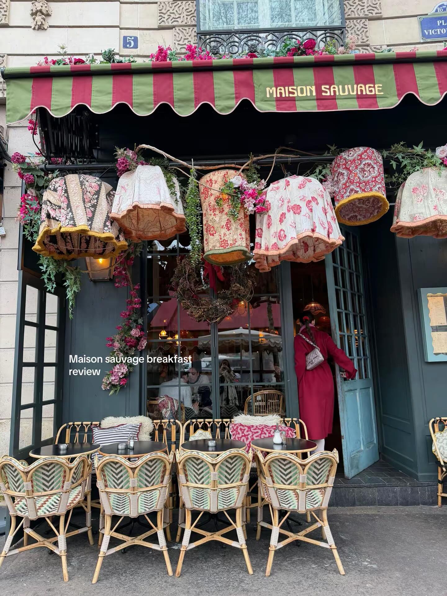 Maison Sauvage features a charming exterior that’s bursting with color, creating a very inviting atmosphere. We started our meal with a white omelette and an egg bowl, both of which impressed us with their variety. The dessert, French toast, was enjoyable but could have been fluffier and complemented with more berries.
On the breakfast menu, we found a generous spread loaded with greens. The eggs were excellent, and the sweet potato alongside the salmon made for a hearty combination. We rate it a solid 9/10. As for the French toast dessert, it was tasty but could use a bit more fruit and moisture, giving it a 6/10.
Inside, the vibes are lively and cozy, making it a great dining experience.
#MaisonSauvage #BrunchReview #ParisEats #CozyVibes #Foodie