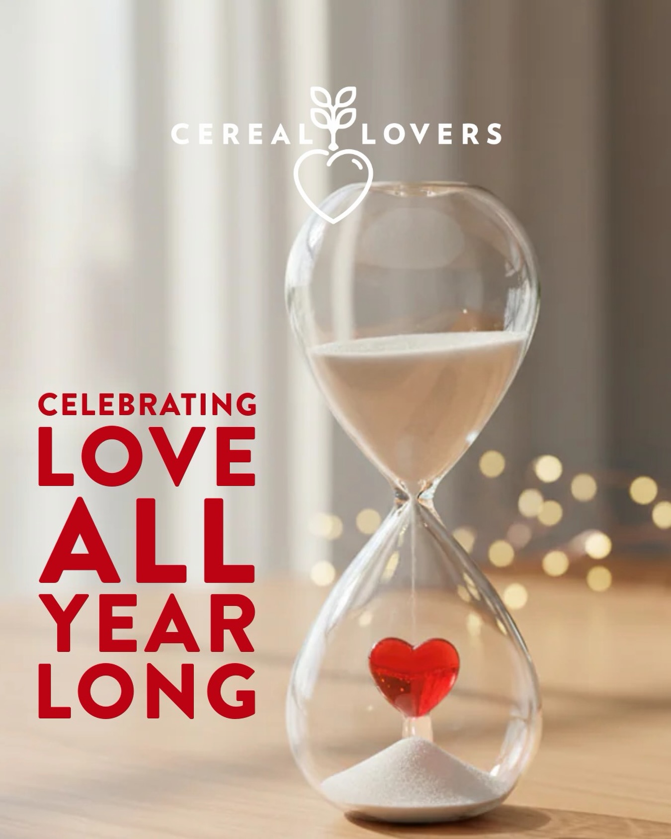 Love is not a one day event.
It is slow. It is steady. It lingers.
At Cereal Lovers, we believe in celebrating love in the quiet moments too. The morning coffee you share. The extra slice you order “just because.” The soft pause between two busy days.
A little sweetness. A little warmth. All year long.
#CerealLovers #CerealLoversLuxembourg #LuxembourgCity #LuxembourgCafe