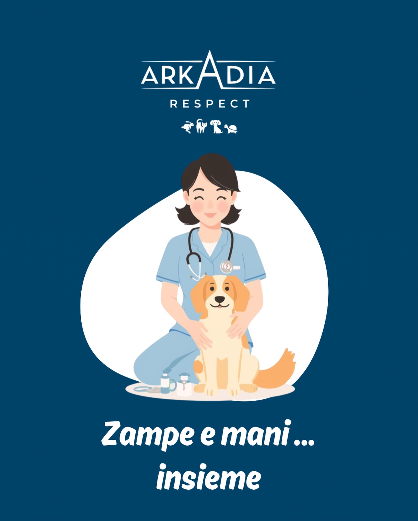 Una zampa che si avvicina.
Una mano che accoglie 🐾
È così che nasce la fiducia.
Con delicatezza, attenzione
e tanto cuore 💙
Perché prendersi cura è questo:
camminare insieme.
#ArkadiaVetClinic #ZampeEMani #CaniEGatti #PetFamily #amoreanimale