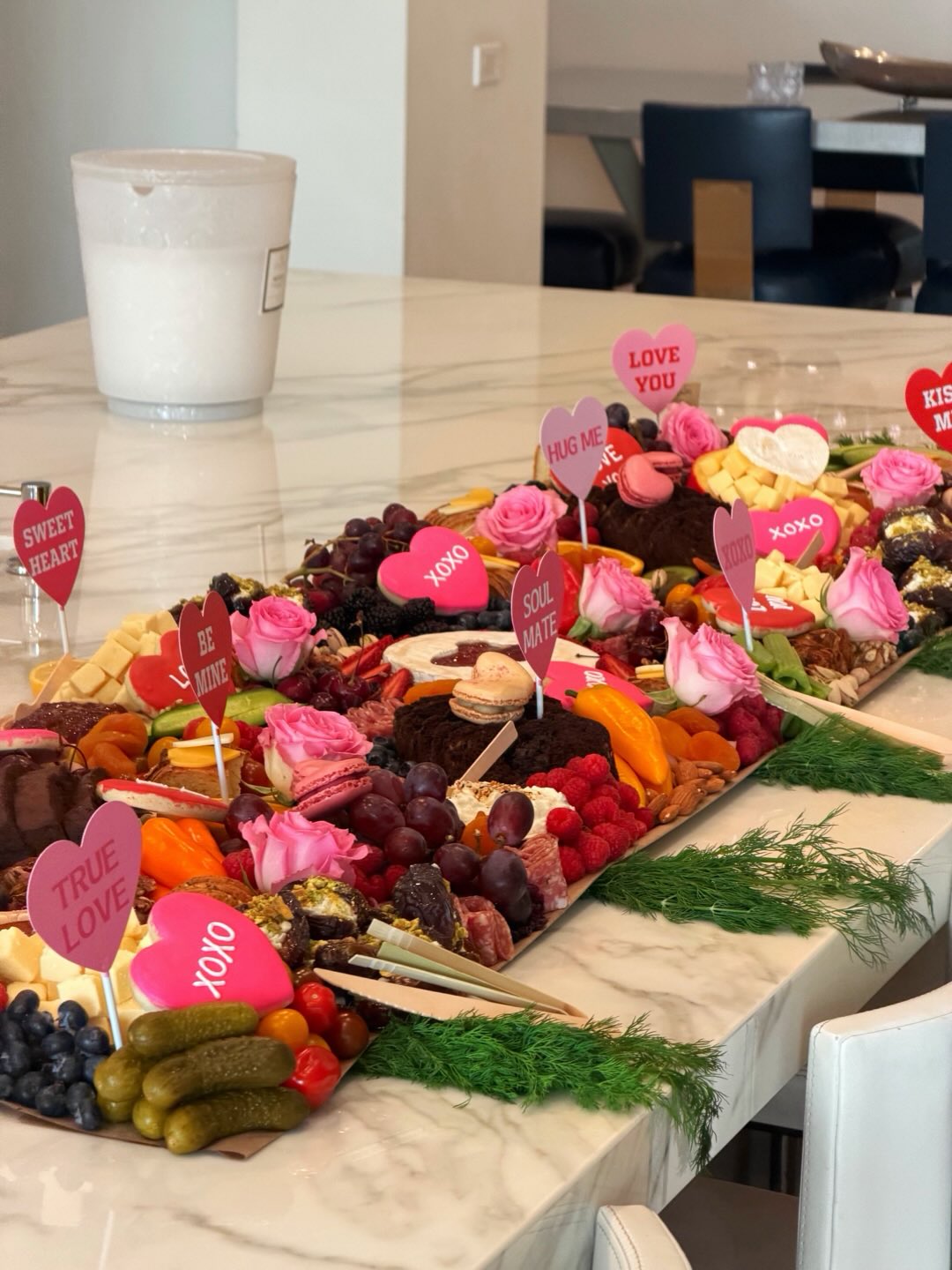 This Galentine’s grazing table was a total dream 💗🌸
Featuring:
🧀 Goat cheese stuffed dates
🍪 Valentine’s cookies by @cinderellacakes
💖 Sweetheart hearts sprinkled throughout
🌷 All the pink, romantic vibes
If you’re looking for an easy way to WOW your guests at your next baby shower, bridal shower, engagement party, wedding, birthday, or corporate event we’ve got you covered!
We specialize in luxury grazing tables in Orange County, CA 🍊✨ From Newport Beach to Irvine, Laguna Beach to Huntington Beach, we create custom charcuterie spreads that are as stunning as they are delicious.
Planning an Orange County event? Let’s make it unforgettable 💫
DM us at @brightbreadco or text (949) 702-2215 for a customized quote!
#OrangeCountyEvents #OCCatering #OrangeCountyCatering #OCBabyShower #OCBridalShower