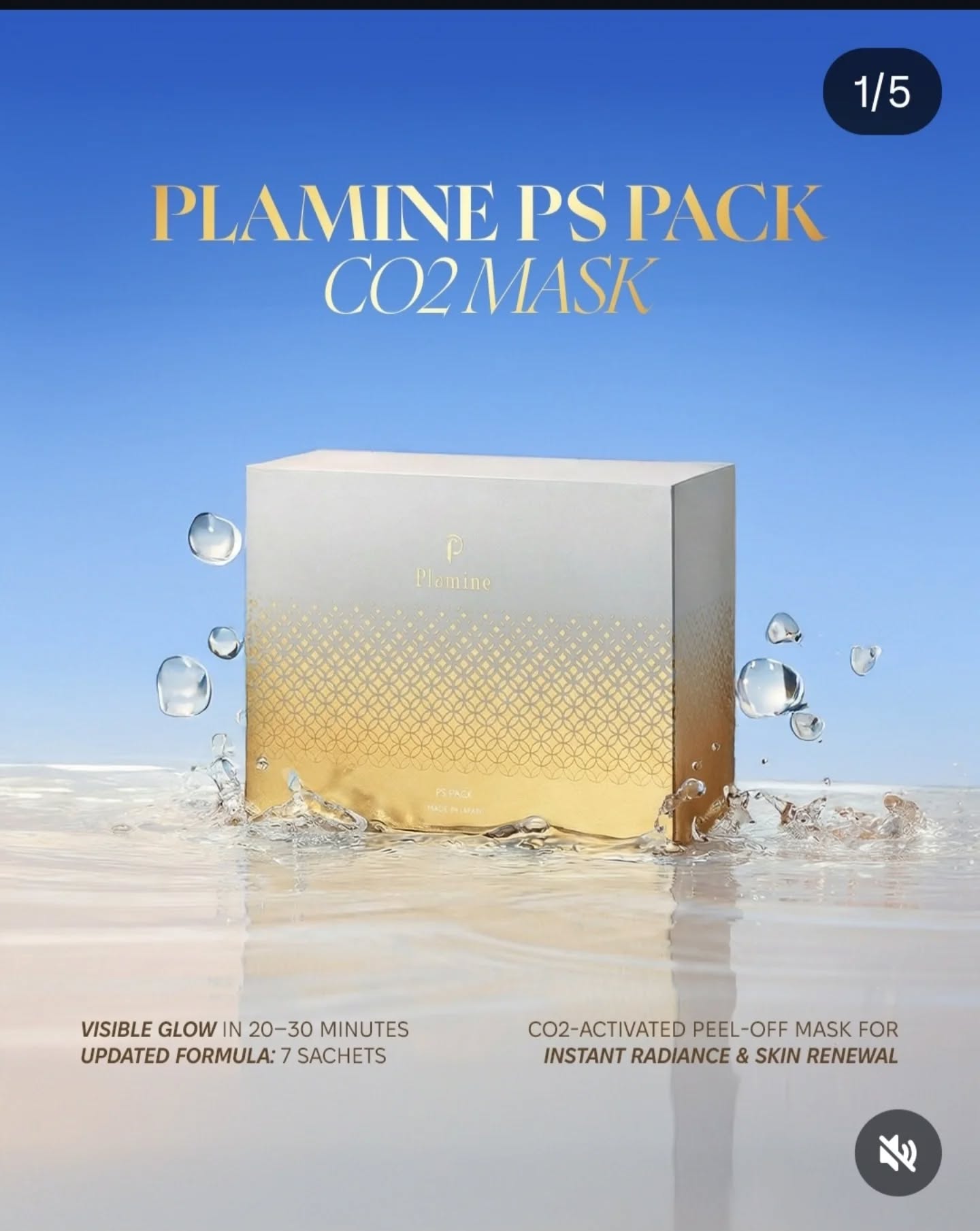 Plamine PS Pack CO₂ Mask
A Japanese ritual for instant glow ✨
Next-generation CO₂ peel-off mask with a visible “WOW” effect after just one use.
In only 20–30 minutes, skin looks fresher, smoother and more even.
💧 Stimulates microcirculation
💧 Supports natural skin recovery
💧 Enhances penetration of active ingredients
Updated vitamin C formula
Alpine willow-herb extract
✔ Brightens & supports collagen synthesis
✔ Targets dullness and uneven texture
✔ Suitable for sensitive skin
Professional CO₂ therapy — now as a refined home ritual.
🎁 Special discount on your first purchase — the perfect moment to discover premium Japanese skincare.
Send us a message to place your order or shop online:
🌐 www.skincareboxbeaute.com�
#Plamine #CO2Mask #JBeauty #JapaneseSkincare #InstantGlow SkinCareBoxBeaute