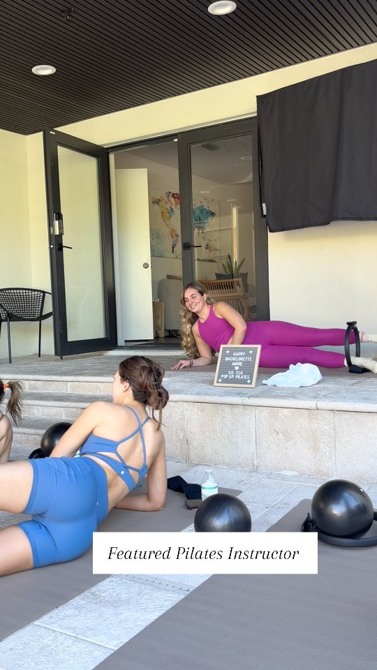 Strong core. Clear mind. Champagne later. 🥂
Our private Pilates instructor brings the burn straight to your villa in Miami — rooftop flows, poolside sculpt, bridal-party reset sessions.
Because the Classy Bach doesn’t just party… she balances.
Wake up. Work out. Glow different. ✨
.
.
#TheClassyBach #MiamiBachelorette #PilatesInMiami #BrideTribe #ClassyWeekend