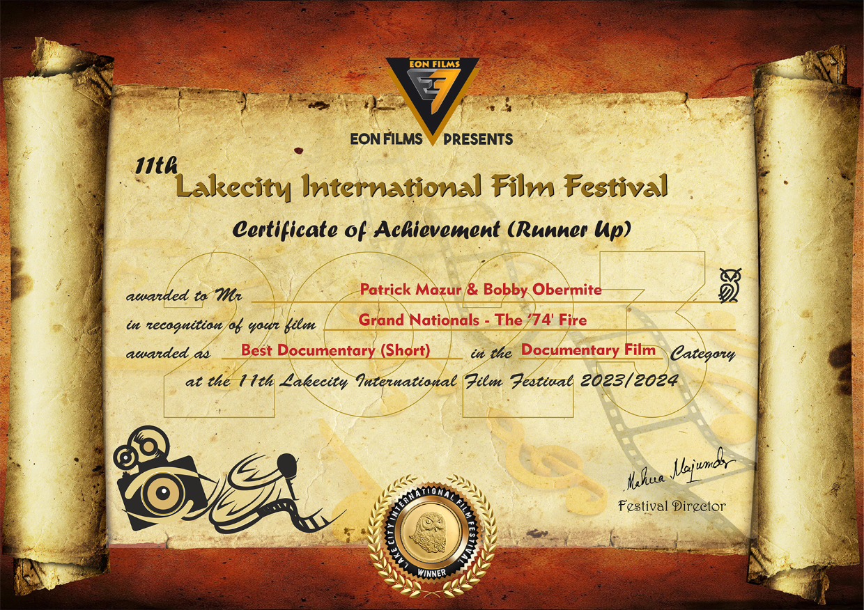 Hutchinson >>> Wichita >>> Kansas City >>> London >>> Delhi
Our short doc continues to be well-received by audiences all over the world!