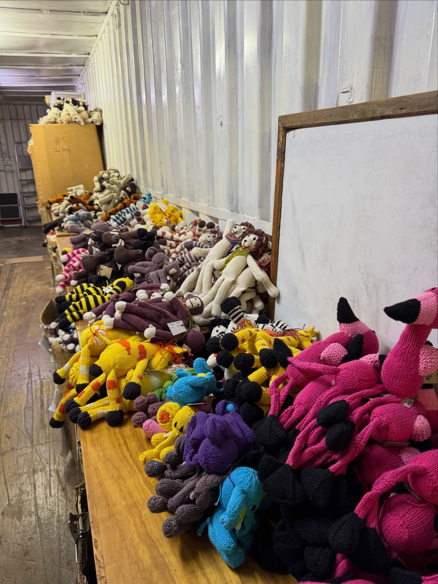 Kenana Knitters Daily ☀️one of our daily tasks is sorting out the daily purchases from our knitters and allocating to orders or stock - so this is what our containers look like each day! 🤍
#KenanaKnitters #HandmadeWithLove #MadeInKenya #FairTrade #artisan
Womens Empowerment 🤍 Handmade Gifts 🤍 Kenyan Made