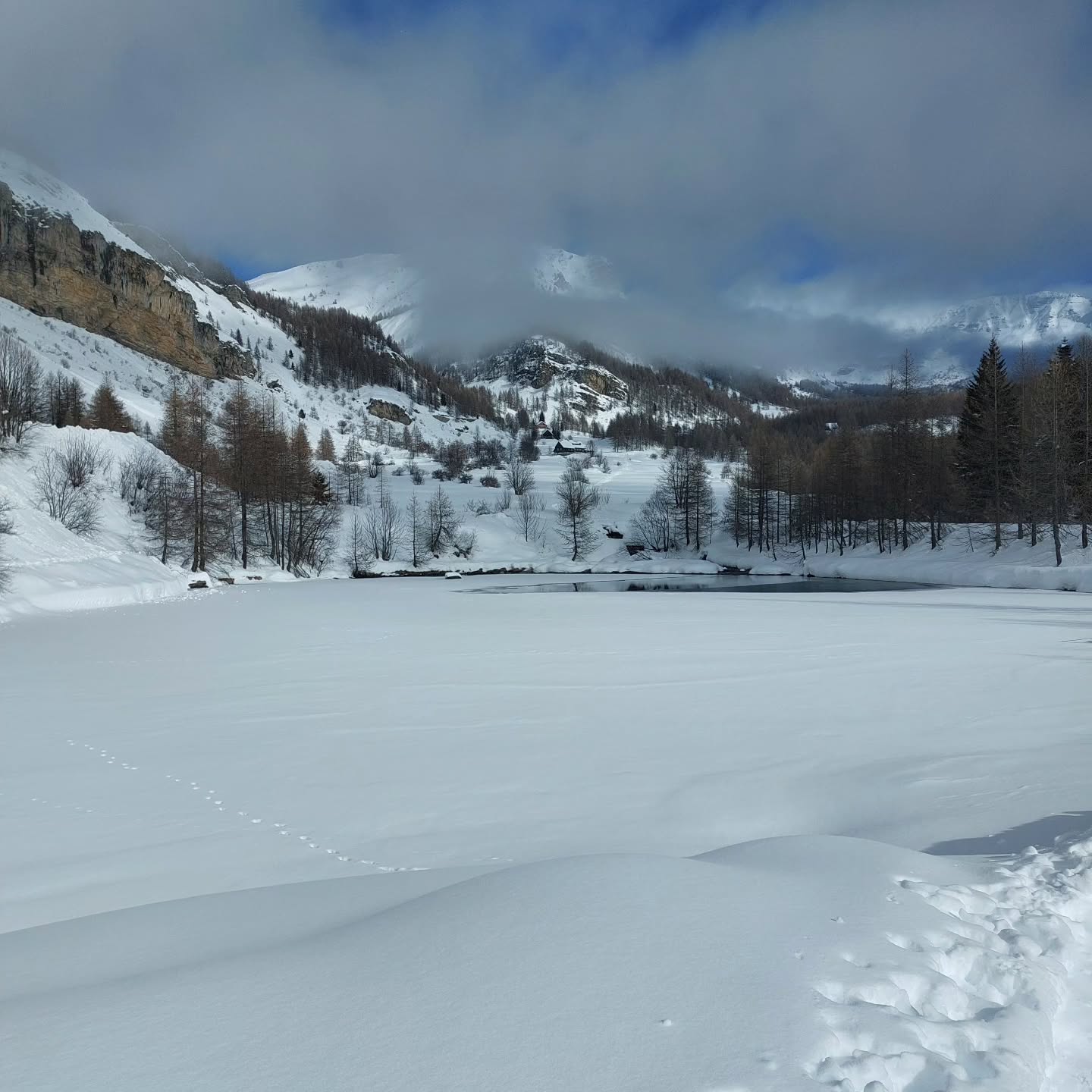 Au lac d'Estenc