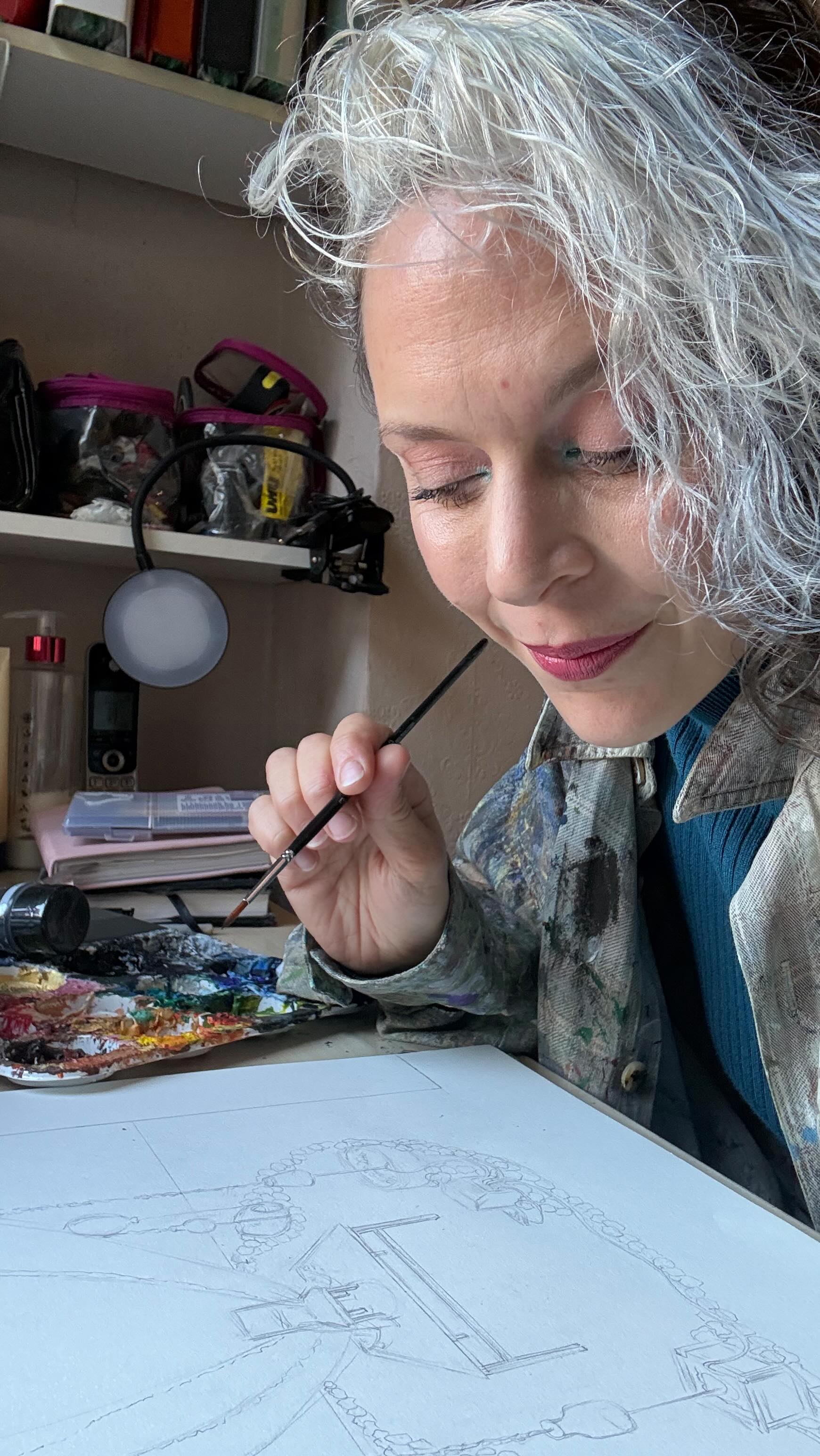 And now for a tranquil week in the studio living my best creative life in the dream phase of our next creative adventure.
It’s Rare I share this part of the process in the absolute beginning stages of imagination but is been such a joyful week of old school sketching with so many options to bring our #Laliberazionediruggiero to life.
So thank you to the bright and brilliant @eloiselally123 inspiring our world about two magical, boss, strong women (life imitating art as I think we make are a magical, strong team)… now which of these ideas will make it to stage @buxtonfestival with @vachebaroque
#operadesign #setdesign #costumedesign #setillustrations