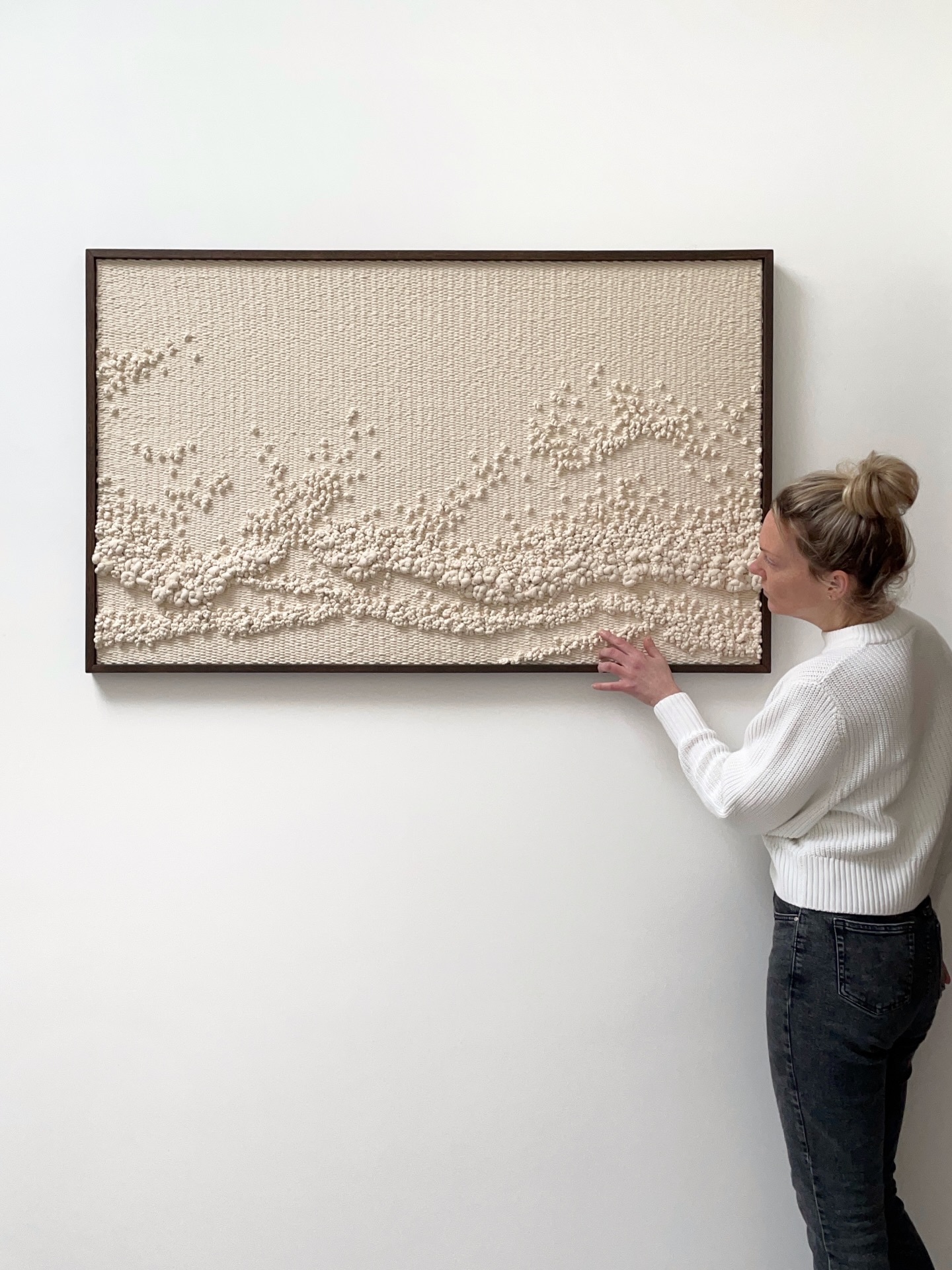 Seven pieces, soon leaving the studio.
This collection will be shown with Narrative Gallery at the Affordable Art Fair, Battersea, London
4–8 March.
I’m so grateful to Melissa at Narrative Gallery for her support, and for sharing my work in this way.
If you’ve been following these works, this will be the first chance to see them together in person.
A limited number of complimentary tickets are available for @affordableartfairuk — please DM @narrativegallery_london if you’d like to attend.
.
.
.
.
www.ellecollins.com
UK artist. Birmingham artist. Wall art. Contemporary art. Art for interiors. Art for interior designers. Sculpture art. Textile wall art. Coastal style. Organic modern interior. Organic modern design. Texture art. Art for interiors. Statement art. Unusual art. Tactile art. Subtle art. Inspired by nature. Nature inspired art. Neutral interiors. Neutral home. Sustainable art. Sustainable design. Art collectors. Minimalist art.
#sculpturelwallart #contemporarytextileart #neutralinteriors #calmart
#inspiredbynature