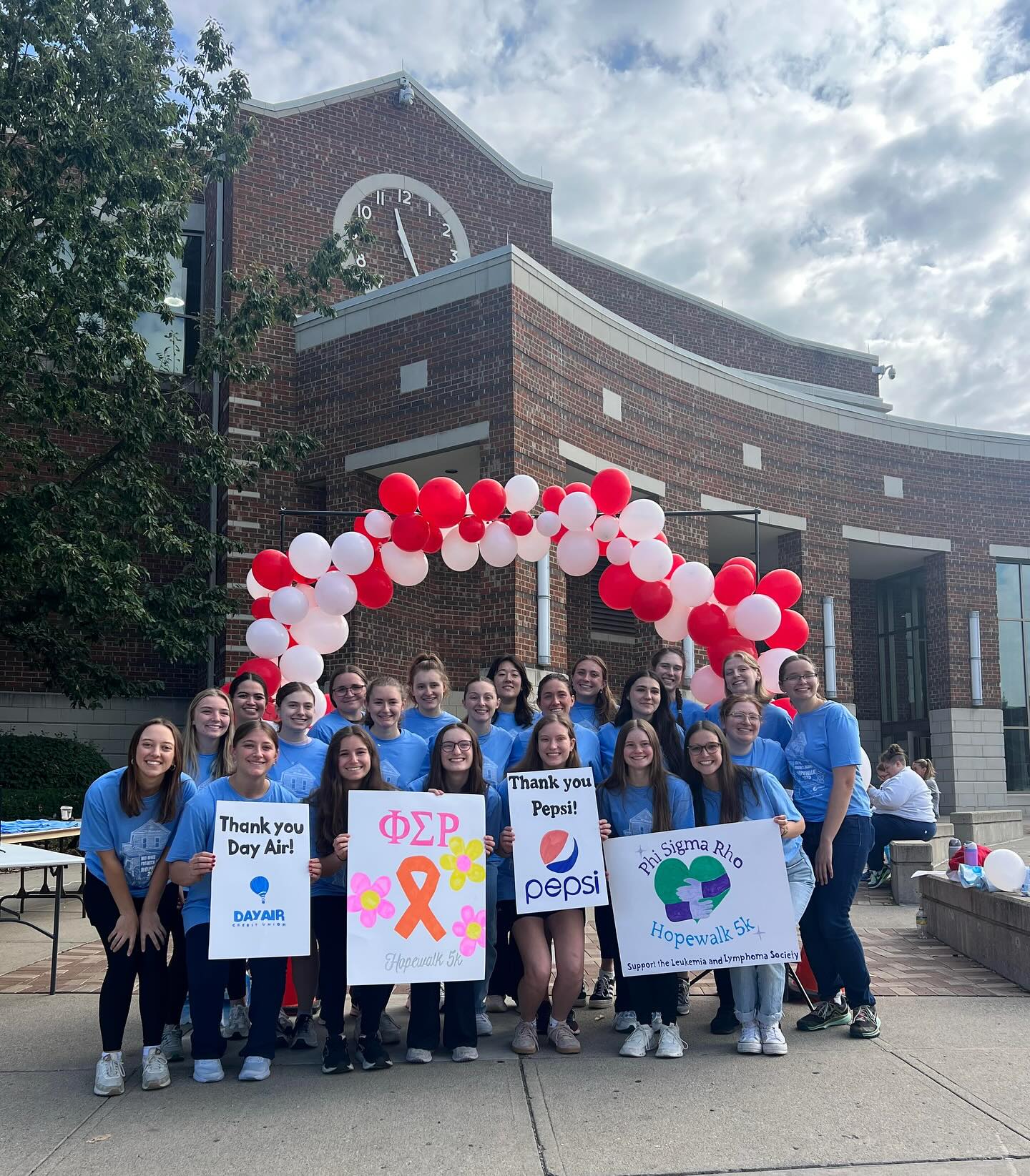 @udphirho: Miles that matter at the Gamma chapter’s Hopewalk 5k in support of Blood Cancer United!
#PhiSigmaRho #ServicewithSigmand