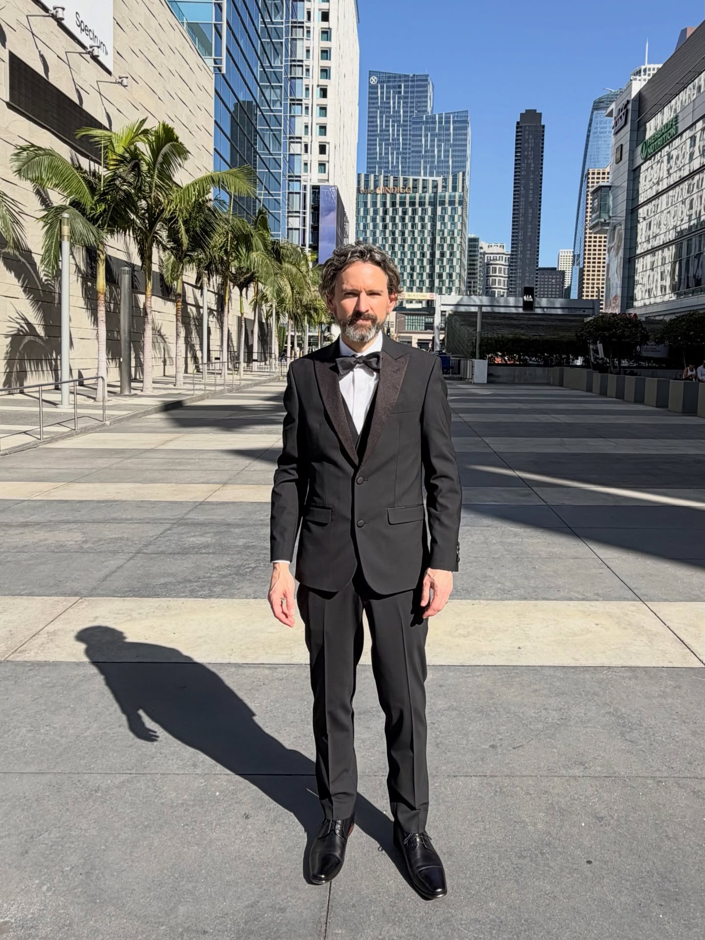 Slick suit and some rock in my soul…