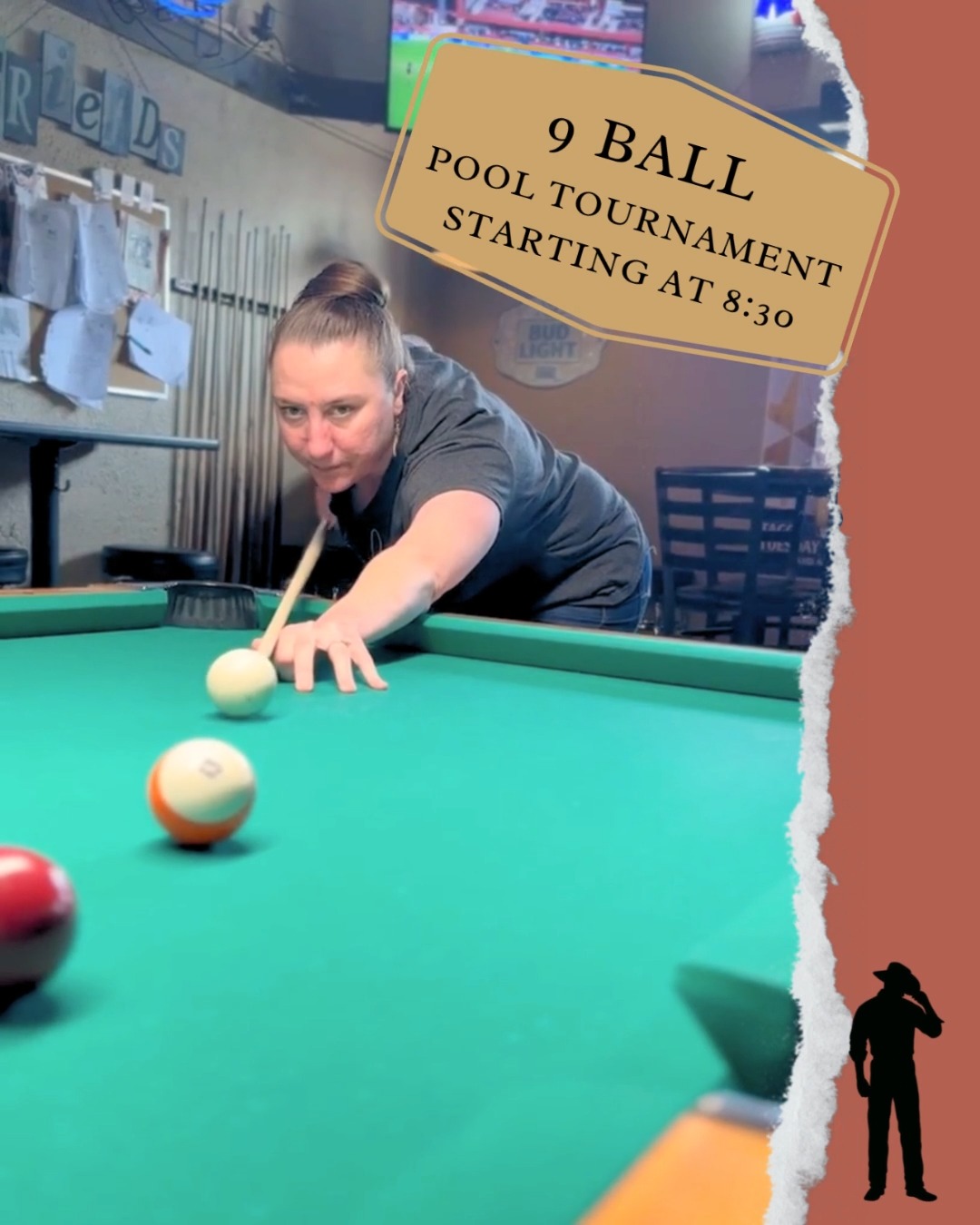 Talk your game—then back it up.
9-ball every Wednesday at The Tumble Inn.
#PoolTournament #TumbleInn #redmondoregon #PoolNight #RedmondOregon #RedmondOR #thetumbleinn #thetumbleinnredmond #localbusiness #DiveBarPool #remondoregon #TumbleInnFamily #DiveBarFun #RedmondPoolPlayers #PoolPlayers #TumbleInnTavern #DiveBarLegends #9BallNight #9BallTournament #CentralOregonBars #LocalBarVibes