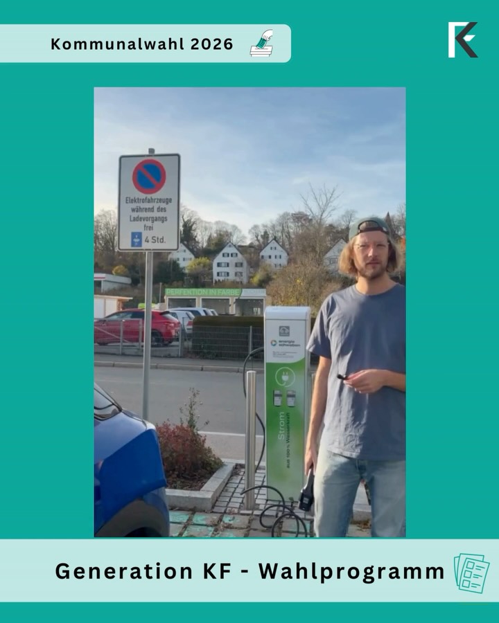 Wer elektrisch fährt, braucht verlässliche Infrastruktur.
Wir wollen mehr öffentliche Ladesäulen in unserer Stadt für eine moderne und nachhaltige Mobilität. ⚡🚗
#generationkf #generationkfwahlprogramm #generationkfwahlkampf #generationkfkommunal2026 #kaufbeuren