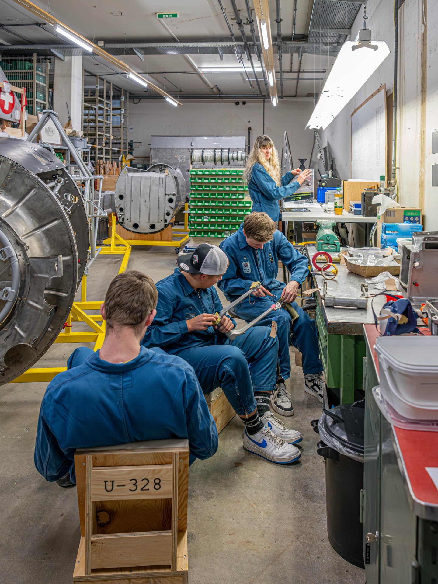 Arbeiten unter den wachsamen Augen von Natascha 👀