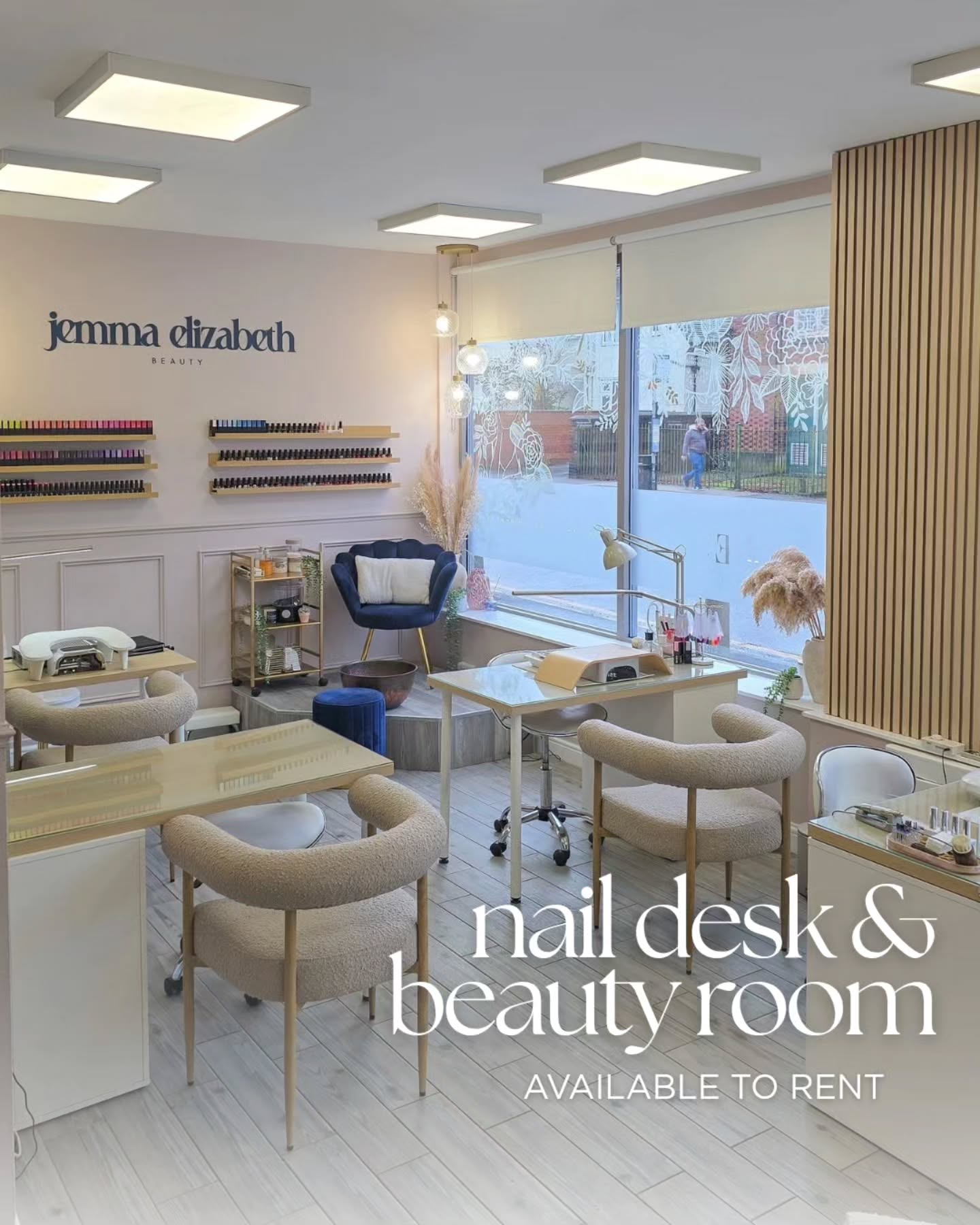 We have a beauty room & nail desk separately available to rent 💙
This isn’t just a space to work… it’s a space to grow 💫.
Everyone here is self employed, running their own business under one roof. Your brand, your clients, your diary — but with a supportive team around you.
We believe in support over competition.
Community over comparison.
You’ll have your own keys, flexibility to work your way, & a calm, cosy salon environment that your clients will love walking into.
If you’re ready for independence but don’t want to do it alone… this could be your next step ✨
Pop me a DM for more details & please share if you think you may know someone that could be the perfect fit ☺️ 💌.