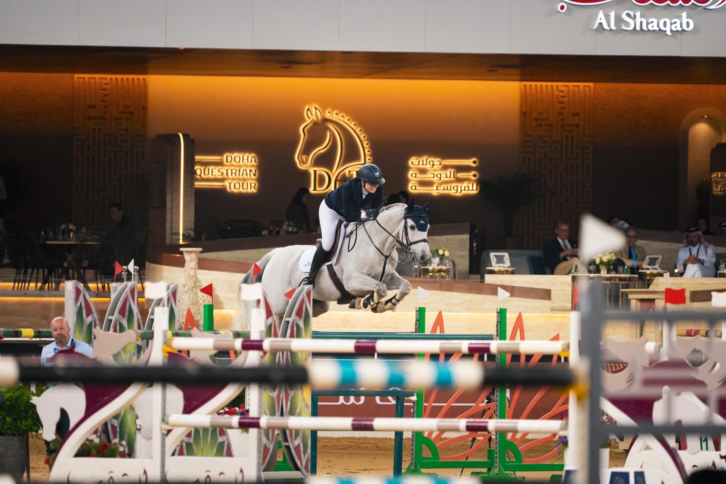 مقتطفات من بطولة سيف سمو الأمير.. نخبة فرسان العالم يتنافسون في فئة الخمس نجوم ، التصنيف الأعلى عالمياً في رياضة قفز الحواجز.
في الشقب - قطر
Highlights from HH the Amir’s Sword Equestrian Festival at Al
Shaqab, Qatar. Featuring world-class riders competing in the prestigious 5-star category