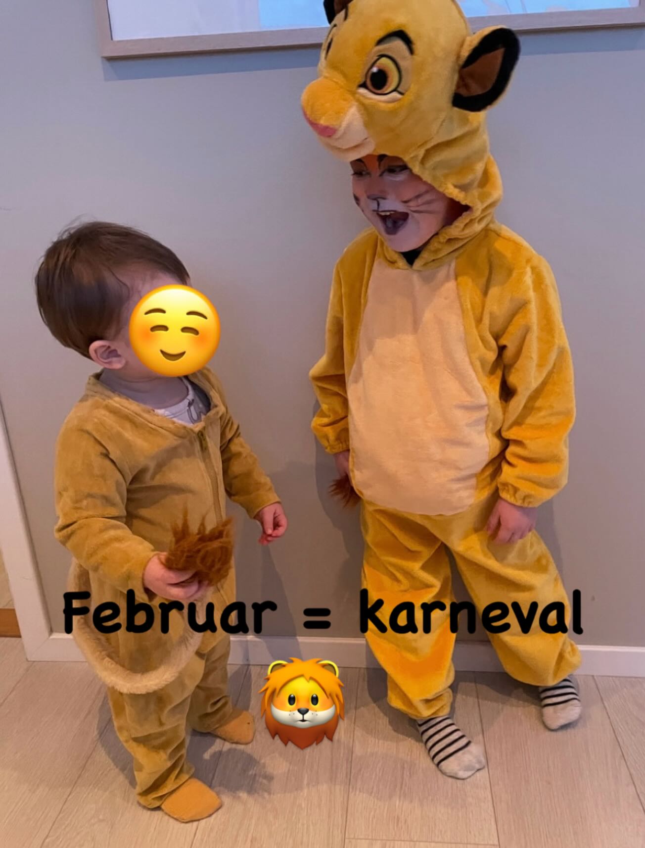 Vi møter superhelter, prinsesser, dyr og magiske skapninger - bak hver maske finner vi det viktigste av alt: trygge barn som tør å være seg selv 💛