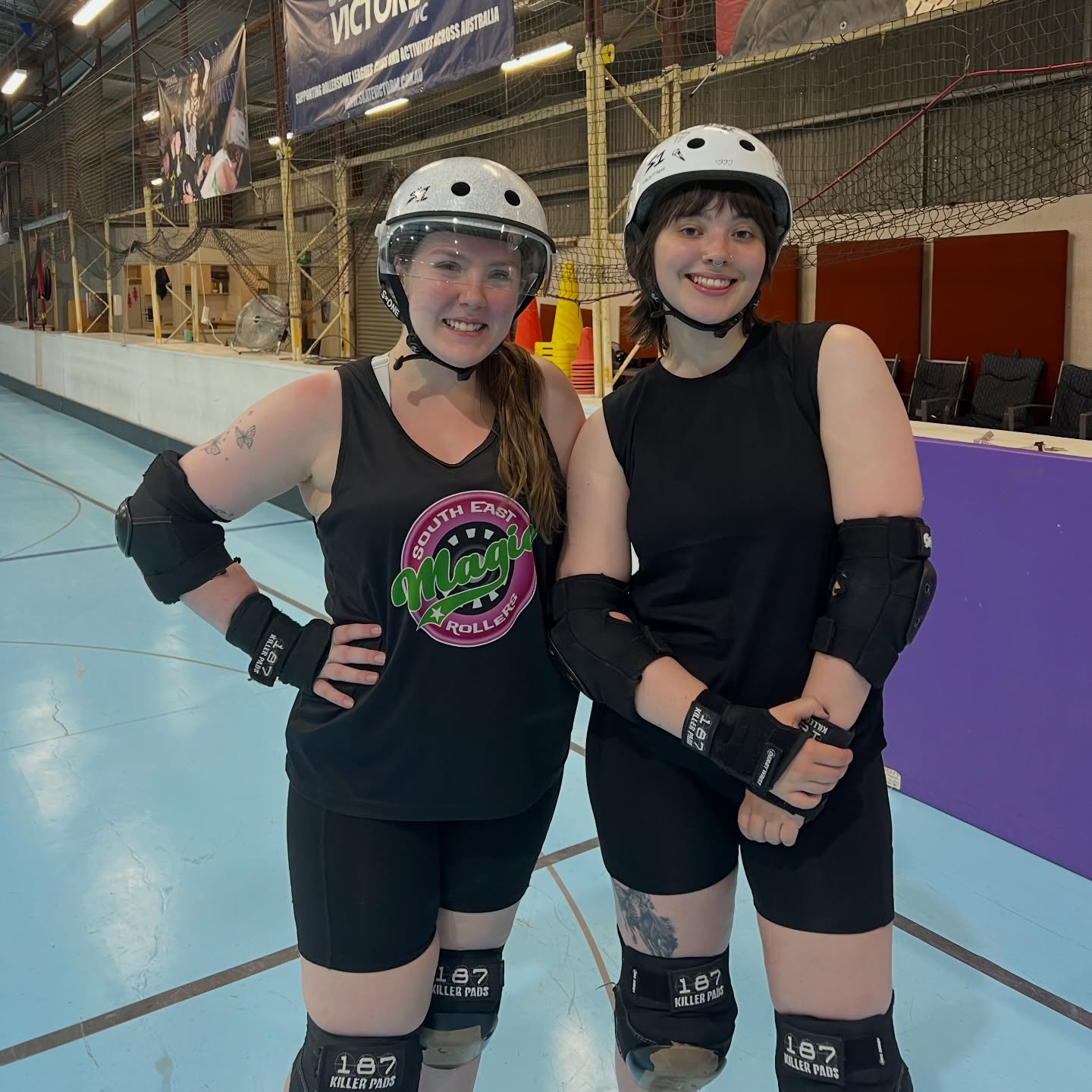 Introducing our 2026 Captains…
The Rumor and Winona Fighter 💜
These two are absolutely incredible in and out of skates, and we can’t wait to see where their leadership takes us this year!