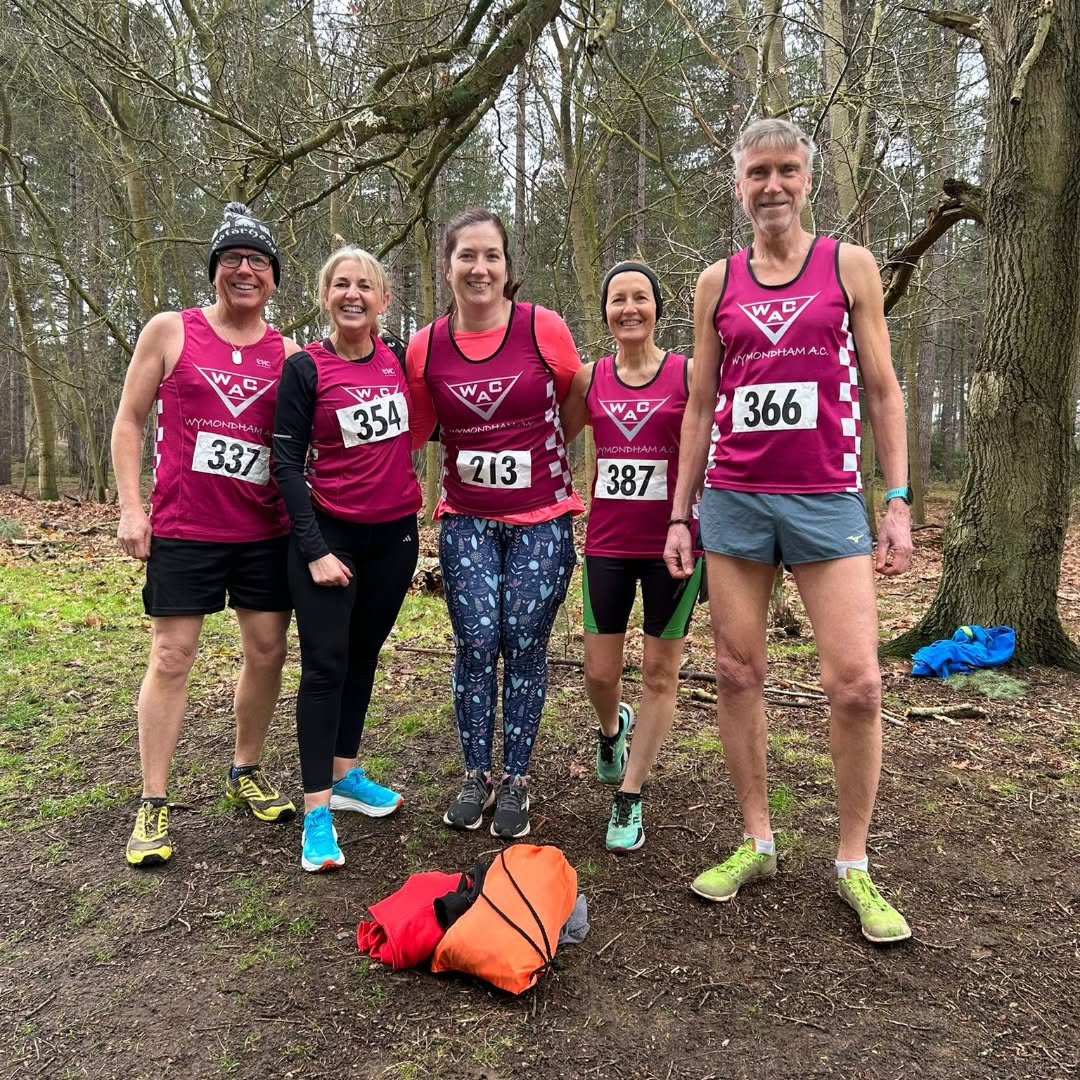 It's Valentine's weekend and at WAC we love our running and we love our club!
This week we played host to the EACCL mid week event over at Ladybelt Country Park and it was a proper mudfest, bringing out the best in the running community. We're grateful to all who took part, our enthusiastic marshals and the brilliant efforts of those behind the scenes who overcame lots of challenges to make sure the race could go ahead. Thank you!
Back to the theme of love, we love to say that lots of our runners came away with new PBs at last weekend's Norfolk Gazelles Valentine's 10k. Well done Gareth Seville, Charlie Stringer, Zac Sowter, Charlie Wallis and Simone Hornby. We also had age group PBs for Richard Broughton, Lisa Kemp and Emma Jaggs. Awesome running!
Last weekend, there was also more muddy action at Shouldham Warren, with five of our runners taking part in the Ryston Runners AC event. The wet winter has at least created some perfect XC conditions!