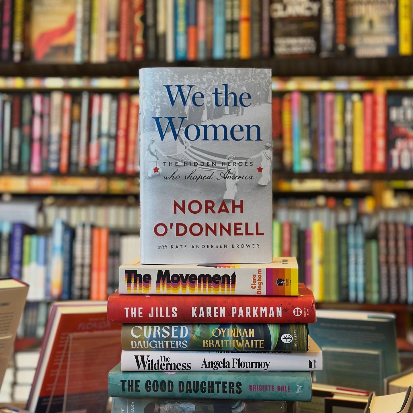 March is Women’s History Month and you can’t do better than Norah O’Donnell’s “We the Women” a book in honor of America’s 250th birthday celebrating untold women’s stories!
Copies in store and online @nantucketbooks