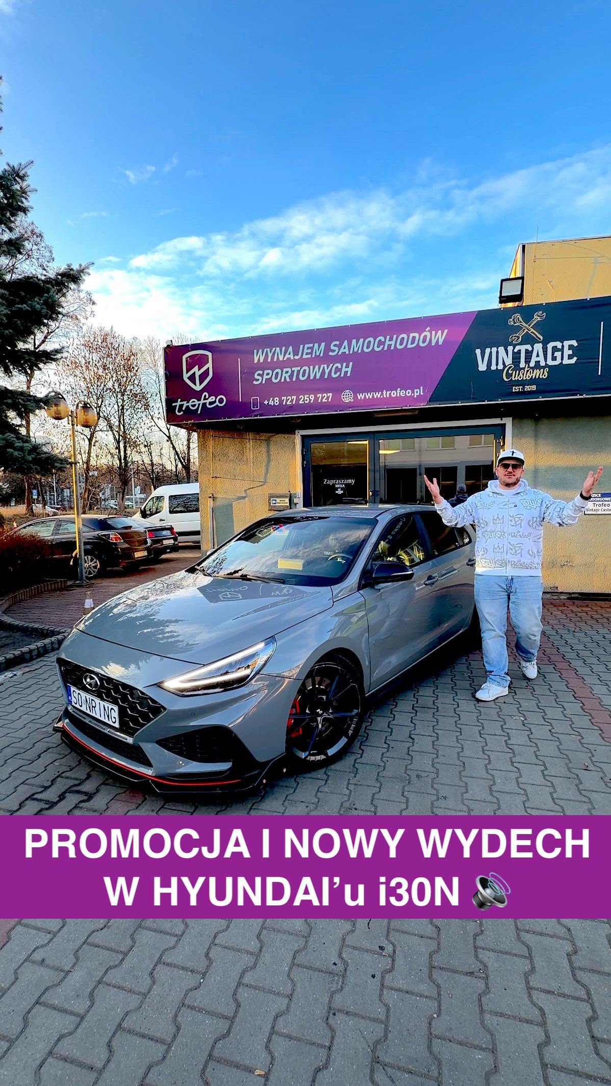 Nasz i30NRING wrócił z nową turbosprężarką i nowym wydechem 💪 Z tej okazji mamy dla was świetną promocję:
• -15% na pierwszą dobę
• 3 doby w cenie 2
• 7 dób za jedyne 2100 zł
• cały miesiąc za jedyne 5000 zł
#trofeo #wynajemsamochodów #wypozyczalniasamochodow #hyundaii30n #trofeokatowice
