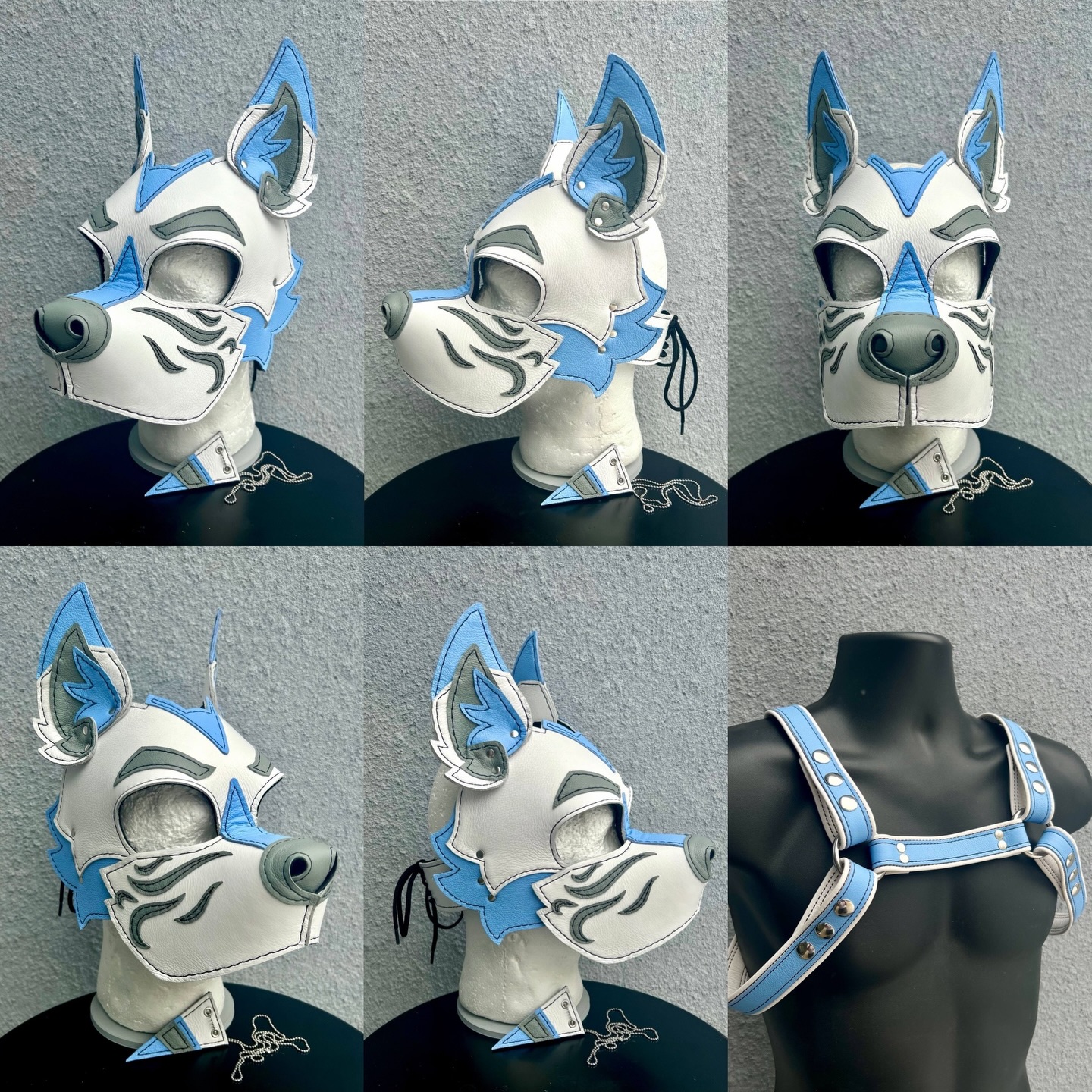A custom, complex puppy hood design that will leave your heart soaring!
For @pup_airheart
#scrapyardleather #scrapyardlthr #pupplay #puphood #furries