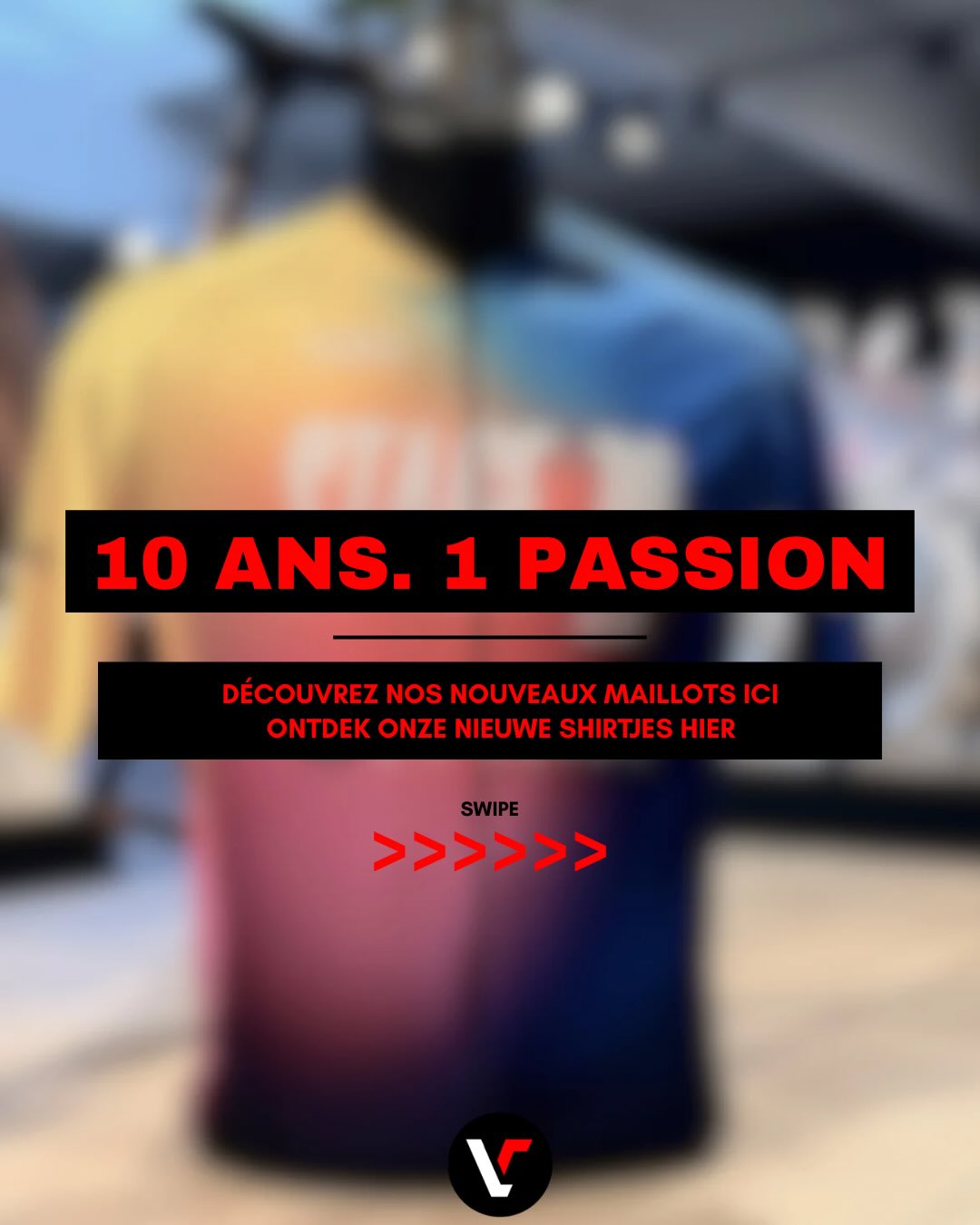 FR🇫🇷 / NL 🇳🇱
Il y a 10 ans, tout a commencé.Notre rêve. Notre passion. Notre histoire. 🤍
Cette année, nous avons la chance de célébrer nos 10 ans Un cap pour lequel nous sommes extrêmement reconnaissants Pour marquer ce moment, nous avons créé un maillot en édition limitée. Un petit morceau de notre parcours, qui a pour nous une signification toute particulière.
Commandez-le en ligne ou venez le découvrir en magasin. Il part très vite. 😉
Toujours les bienvenus !
📍 Kastelenlaan 115, 7780 Comines
https://www.vandammecycling.com/product-page/maillot-vandamme-cycling-10e-anniversaire
10 jaar geleden begon het allemaal. Onze droom. Onze passie. Ons verhaal. 🤍
Dit jaar mogen we ons 10-jarig bestaan vieren iets waar we enorm dankbaar voor zijn. Om dat moment vast te leggen, maakten we een limited edition truitje. Een klein stukje van onze reis, dat voor ons extra betekenis heeft.
Bestel hem online of kom hem ontdekken in de winkel. Hij gaat heel snel. 😉
Altijd welkom!
📍Kastelenlaan 115, 7780 Komen.
https://www.vandammecycling.com/product-page/maillot-vandamme-cycling-10e-anniversaire