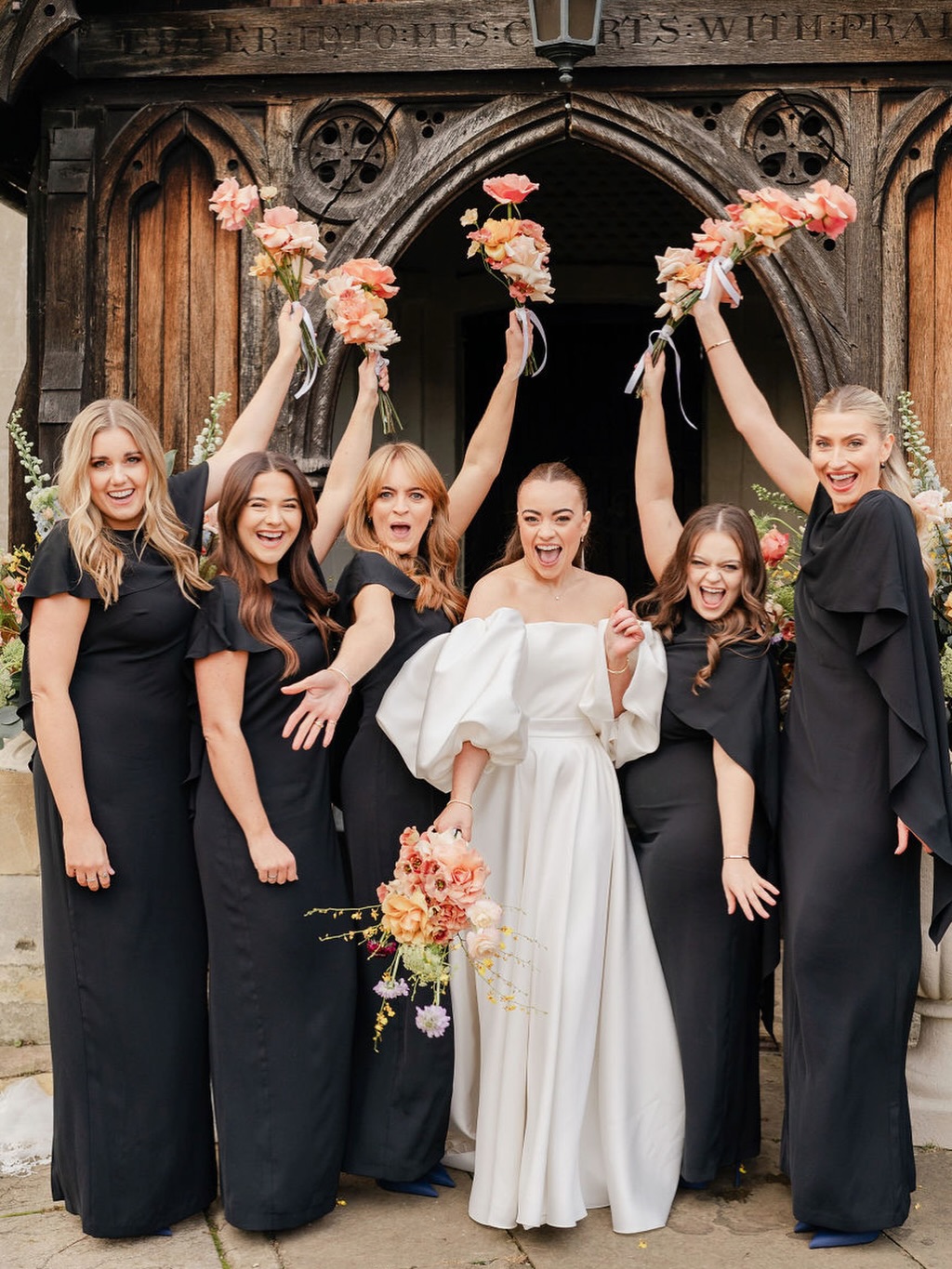 Black bridesmaids’ dresses are a statement .
When paired with a black-tie wedding, the hair and makeup should feel intentional, elevated and beautifully polished.
For this look, the most flattering choices are sleek low buns, modern ponytails or soft, glossy waves — paired with glowing skin, refined eyes and a clean, timeless finish.
3 things modern brides should consider when choosing bridesmaids hair & makeup:
1️⃣ A cohesive aesthetic without forcing identical styles — everyone should still look like themselves
2️⃣ How hair works with the dress neckline, fabric and overall silhouette
3️⃣ Longevity and finish — hair and makeup that holds, photographs flawlessly and feels effortless all day
As a Cambridge/London bridal makeup artist, I specialise in modern bridal hair and makeup for bridesmaids that complements a refined, fashion-forward wedding style.
#cambridgelondonbridalmakeupartist #hairandmakeupforbridesmaids #blacktiewedding #modernbride #editorialbridal