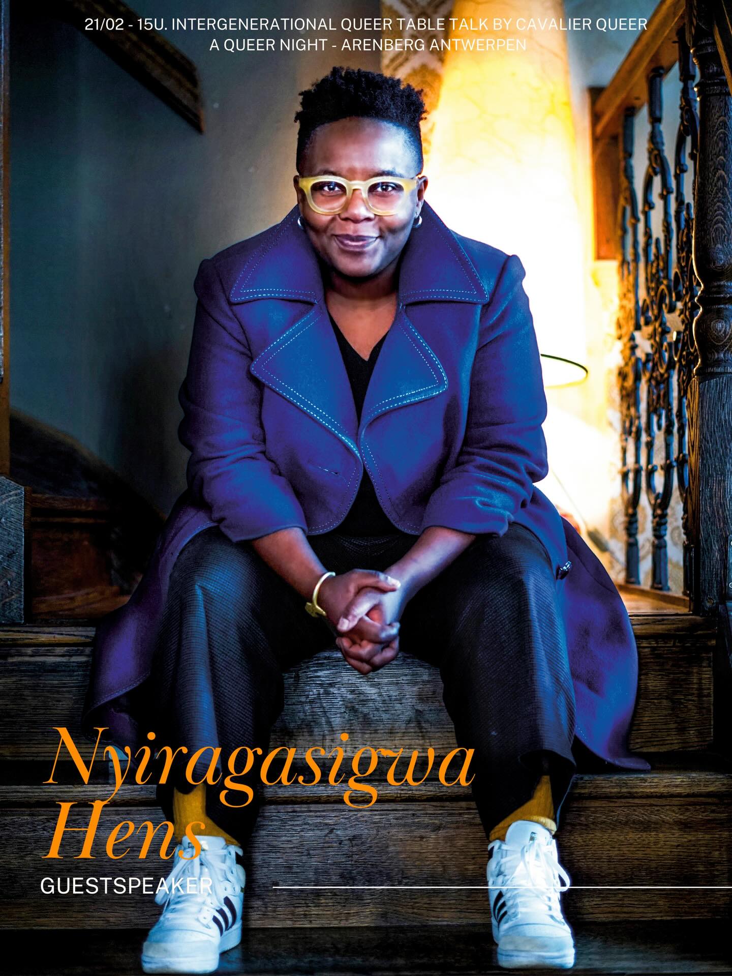 @nyiragasigwa_hens_ is een gastspreker in onze intergenerationele queer table talks voor A Queer Night op 21/02 om 15u in @arenberg_antwerpen . Nyira is een community builder, kunstenaar en kritische stem binnen de LGBTQIA+ beweging. Als mede-initiatiefnemer van @pride_of_color , @behumanvzw , @rwanda_en_zo_veel_meer en @happycrappyqueers werkte ze op het snijvlak van community organising en artistieke praktijk, met een duidelijke focus op ruimte creëren voor LGBTQIA+ people of color. Haar kracht ligt in duurzaam engagement, luisteren en het opnemen van het vaak onzichtbare werk. Vandaag bevindt Nyira zich in een fase van zelfreflectie. In een snel veranderende wereld stelt ze vragen over relevantie, overdracht en verantwoordelijkheid: wat betekent het vandaag om Queer POC te zijn, en welke rol kan en wil ze nog opnemen? Deze vragen openen ruimte voor intergenerationeel gesprek, gedeeld leiderschap en nieuwe vormen van betrokkenheid.
Andere sprekers zijn @dagmerrie @r.r.remus & Carine De Mesmaeker. Moderatoren @tot_zover @lamazone en intro by @biemdhondt . Gratis maar wel inschrijven via de link in onze bio of via de Arenberg site.
Foto by @marijn8en in @mauriceendietrich
De IQTT’s worden gefilmd en gefotografeerd. Met steun van verschillende erfgoed en culturele instellingen en de Vlaamse Overheid.
#tabletalk #communityorganising #nyirahens #cavalierqueer