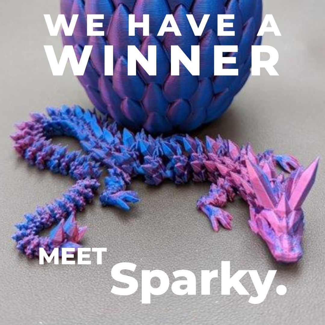 Hi All, Sorry for the delay in announcing our competition winner! We had some great entries for names and the story behind those names, Indigo, Drago, Dave... But our Winner is: Sparky - because of the awesome story written by Evan:
"Once upon a time, high in Mount Everest lived a troop of fire dragons. The smallest one was called Sparky.
One day, while they were searching the Himalayas, Sparky flew away. He flew through a never portal and ended up in the never. There he killed the Strider and the Blaze dragons and defeated the Enderman to take over the never fortresses. Next, he flew through the void to get to the end where he broke all the ender crystals and pearls and defeated the ender dragon. This made him sparkly and purple. When he returned to the troop, they all gasped in amazement. Sparky showed them he had the dragon egg."
Thanks for all your entries. If you want to be in with your chance to win, our next opportunity will be Turtally worthwhile!
#Competition #winner #dragon #sparky
https://wix.to/1snNRU0