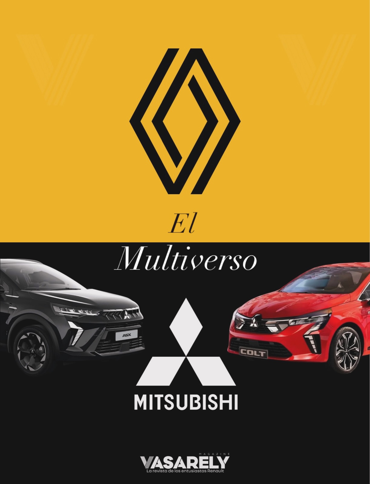 Continuamos con los multiversos de Renault; ahora es el turno de Mitsubishi.
Tras la crisis que vivió la marca de los tres diamantes durante la década pasada, Nissan salió al rescate en 2016 al adquirir el 34 % de sus acciones. Al convertirse en su accionista mayoritario —y siendo, a su vez, Renault el principal accionista de Nissan—, este tercer socio se integró a los beneficios de la alianza, con acceso a desarrollos y plataformas compartidas con la marca francesa.
Esta unión permitió a Renault y Nissan fortalecer su presencia en el sudeste asiático y, al mismo tiempo, impulsar la participación de Mitsubishi en Europa, especialmente mediante el uso de plataformas híbridas y eléctricas. Renault, por su parte, no ha cedido su diamante a modelos nacidos en Mitsubishi, como sí lo hemos visto desde décadas atrás con Nissan.
El bonus: ¿conocías el Mitsubishi Empire? Nosotros tampoco; de hecho, no existió. Fue el nombre ocurrente que recibió el camuflaje utilizado por el Renault 9 durante su fase de pruebas en los estados unidos en 1981. Recordemos que el proyecto X42 (Renault 9) fue concebido como un desarrollo internacional que incluía a norte américa, donde se comercializó bajo el nombre Alliance. El logotipo de los tres diamantes de Mitsubishi se invertía, quizá para no llamar demasiado la atención de la marca japonesa en su momento.
¿Nos faltó alguno?... Esperen las siguientes entregas del “multiverso Renault”, con el review de Dacia, Samsung, entre otros. Disfruten, comenten, denle «me gusta» y compartan. 👍🏻🔶🫶🏻