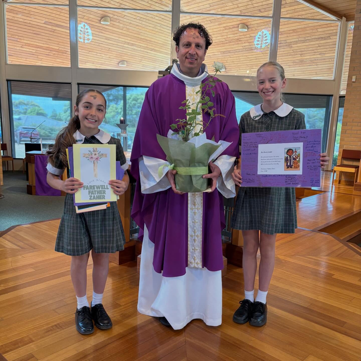 Lent invites us to pause, pray, and draw closer to God.
As we begin this sacred season, we also farewell Fr Zaher with grateful hearts. Thank you for your guidance, faith, and the love you’ve shared with our community.