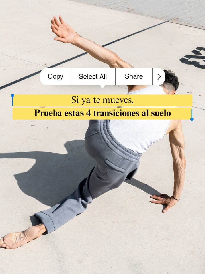 Bajar al suelo no solo es una habilidad… en niveles avanzados se convierte en una expresión de control, precisión y creatividad corporal.
Cuando mejoras tu relación con el suelo, desarrollas más estabilidad, coordinación y capacidad para moverte con fluidez entre diferentes alturas y apoyos.
En este carrete comparto 4 formas avanzadas de bajar al suelo donde trabajamos fuerza, movilidad y control dinámico, buscando que el movimiento sea eficiente, seguro y con flow.
El objetivo no es hacer movimientos más difíciles… es hacerlos con más conciencia y dominio del cuerpo.
Si quieres seguir evolucionando tu movimiento y explorar transiciones más complejas, este contenido puede darte nuevas ideas para entrenar.
👉 Comenta BREAKIN y te envío toda la información del curso para empezar desde cero.
#MovilidadCorporal #EntrenamientoDeMovimiento #BreakinParaPrincipiantes #MovimientoFuncional #PalmaDeMallorca