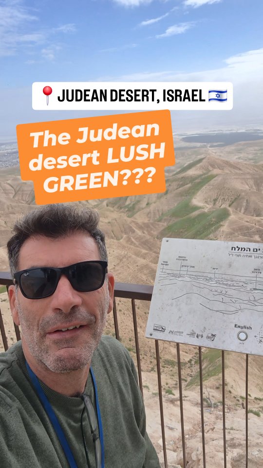 Hi everyone from Mitzpe Yericho in the Judean Desert in Israel, a spectacular view point on the Judean Desert, the city of Jericho, the Jordan Valley And the Dead Sea! Write me in the comments what you think of this view and see you soon in Israel!
#israel #tourguide #visitisrael #desert #holyland