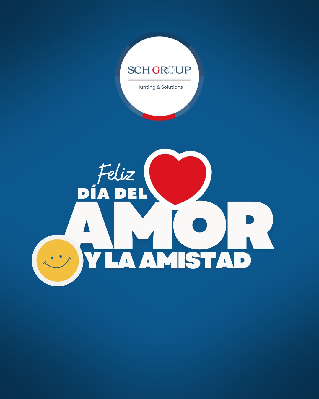 Este 14 de febrero en el día del amor y la amistad, en SCHGroup se vive en equipo y cada integrante lo expresa con una palabra.
¡Feliz día del amor y la amistad!💙
SCHGroup: Hunting & Consulting