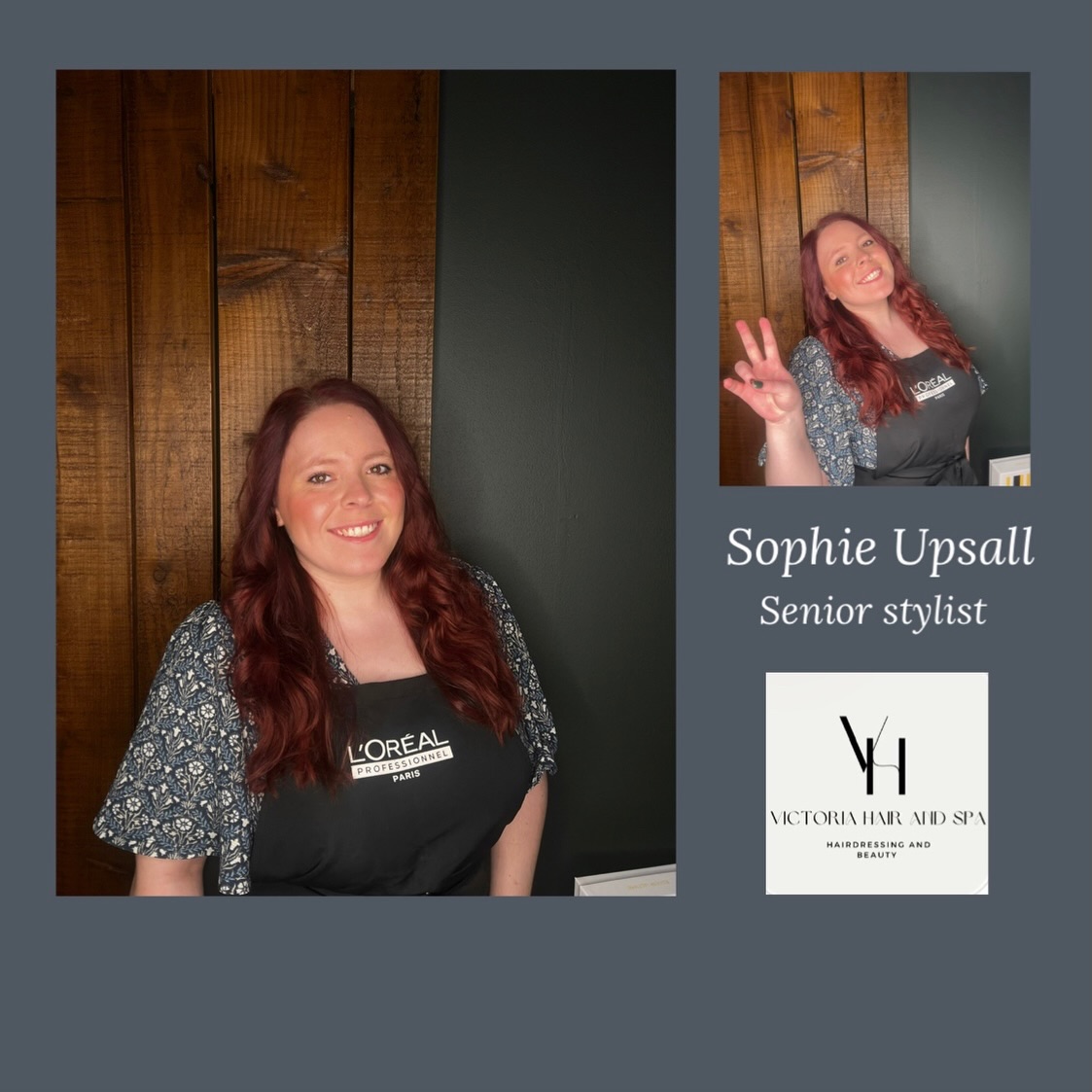 STYLIST SPOTLIGHT ✨Sophie Upsall✨
-Cutting 💇🏼♀️
-Colouring 🎨
-Styling 💆🏼♀️
Sophie has been working in the salon for 9 years !! ❤️🔥