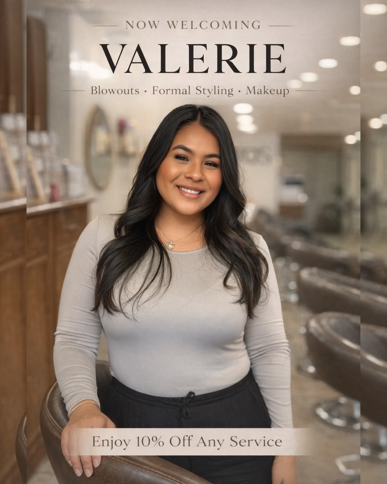 Meet Valerie 🤍
Now Booking at Ciro’s Hair Pavilion
We’re so excited to welcome Valerie to the Ciro’s team.
Valerie specializes in:
• Polished, long lasting blowouts
• Formal styling and event hair
• Makeup that enhances your natural beauty
If you have a night out, event, wedding guest look, or just want to feel put together and confident, she’s ready for you.
For a limited time, enjoy 10% off any service booked with Valerie.
Her availability:
Wednesday and Friday evenings
Saturday
Sunday
Appointments are limited, especially on weekends.
Reserve your spot today.
Call us at 201 791 6414
Text 201 949 7550
Or book online at ciroshairpavilion.com
We cannot wait for you to meet her.
See you at Ciro’s 🤍
#CirosHair
#BergenCountyNJ
#ElmwoodParkNJ
#NJHairstylist
#NJBlowouts
NJMakeupArtist
FormalStylingNJ
HealthyHairNJ
SalonLifeNJ
NJBeauty