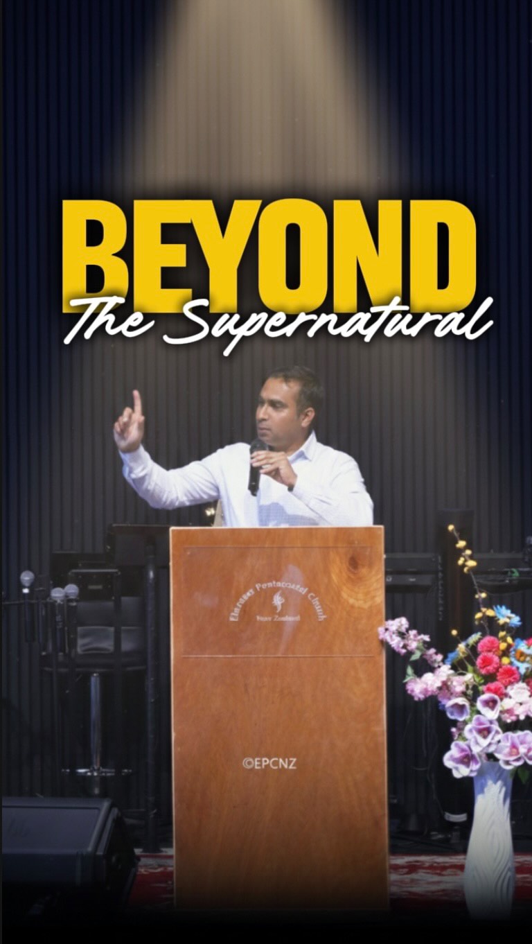 There are moments when God doesn’t just move in the natural…
He doesn’t even stop at the supernatural.
He works beyond what we can see, beyond what we can explain, beyond what we can imagine. ✨
When situations look impossible, remember — our God is not limited by earthly laws or spiritual boundaries. He is sovereign over every realm.
Trust Him. Believe Him. Watch Him move. 🙌
Ebenezer Pentecostal Church | Auckland
#BeyondTheSupernatural #GodMoves #FaithOverFear #TrustGod #holyspirit