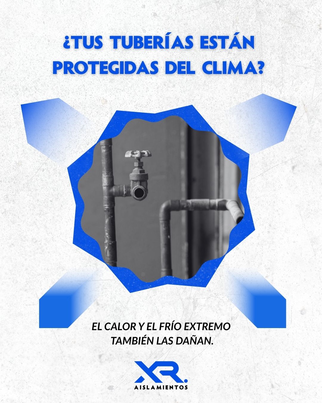 El clima no solo afecta el exterior de tu casa.
El calor intenso, el frío extremo y los cambios bruscos de temperatura pueden desgastar las tuberías con el tiempo.
Muchas veces el daño no se nota hasta que aparece una fuga o una reparación inesperada.
El aislamiento térmico ayuda a protegerlas durante todo el año y a prevenir gastos innecesarios.
¿Ya revisaste si tus tuberías están protegidas?
#CuidaTuHogar #ClimasExtremos #AislamientoTérmico #PrevenciónEnCasa
