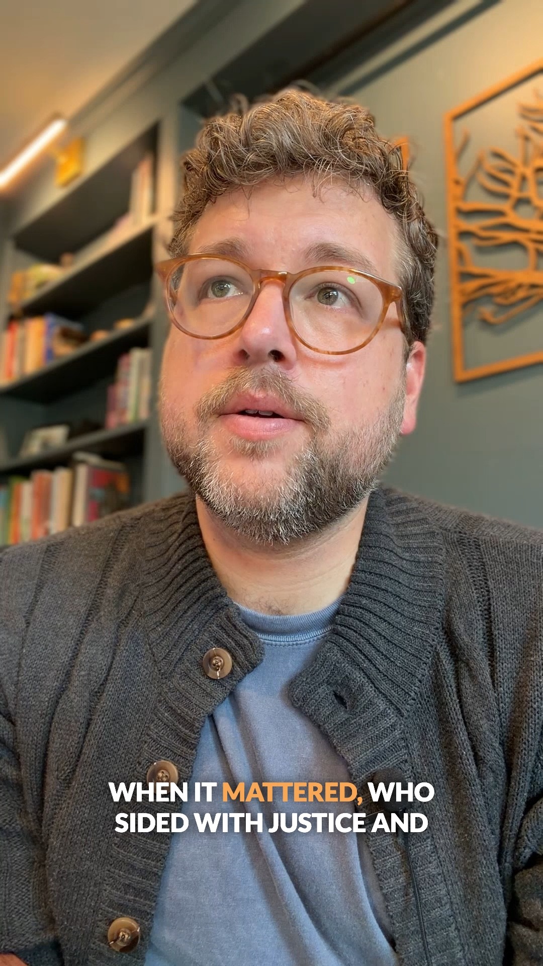 “One of the hallmarks of Western liberalism is an assumption in hindsight of virtuous resistance as the only polite expectation of people on the receiving end of colonialism. While the terrible thing is happening, while the land is still being stolen, and the natives still being killed, any form of opposition is terroristic and must be crushed for the sake of civilization. But decades, centuries later, when enough of the land has been stolen and enough of the natives killed, it is safe enough to venerate resistance in hindsight. I tell stories for a living and there’s a thick thread of narrative by well-meaning white Westerners that exalts the native populations in so many parts of the world for standing up to the occupiers. Makes of their narrative a neat, reflexive arc in which it was always understood by the colonized and, this part implied, the descendants of the colonizer, that what happened was wrong.” —Omar El Akkad, One Day, Everyone Will Have Always Been Against This. Thank you to Jenny and Sean at @indwell_movement and @stoneroomfilms for recommending this book to begin with! #deconstruction #liberalchristian #progressivechristianity #exvangelical