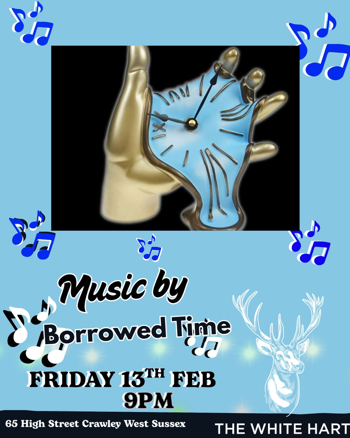 This Friday 9pm Borrowed Time!!!