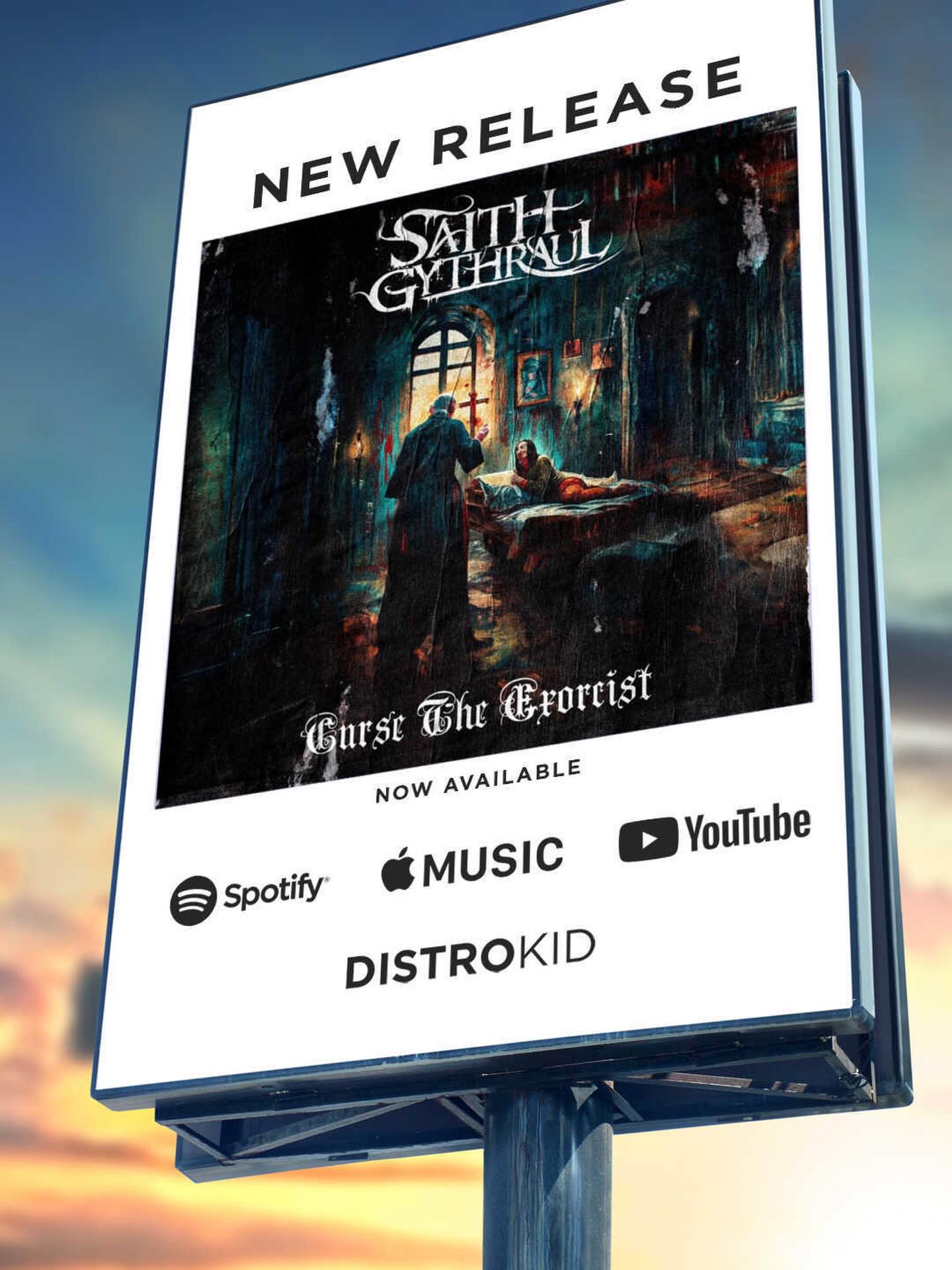 New death metal from @saithgythraul is out now! Check out the brutal “Curse the Exorcist” everywhere you listen to music.
#deathmetal #deathmetalmusic #metal