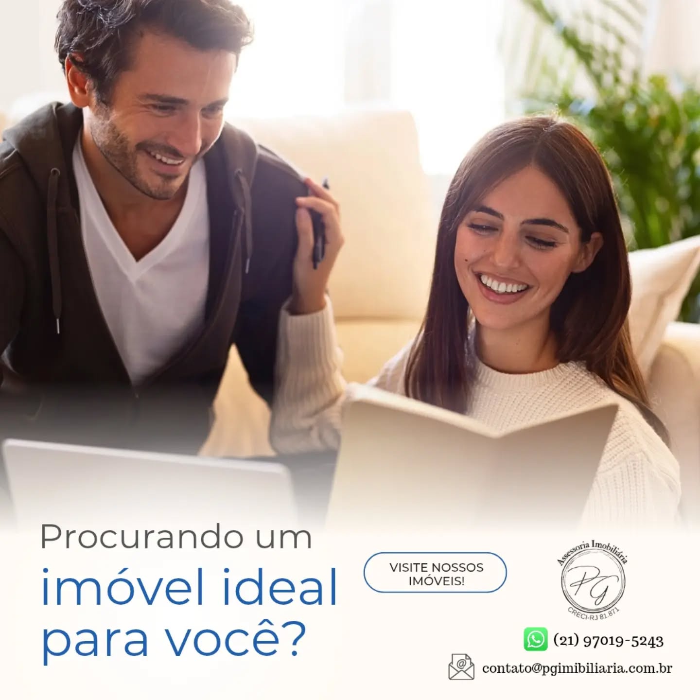 🔍 Procurando o Imóvel Ideal? Nós Temos a Solução! 🔍
Se você está em busca do imóvel perfeito, seja para morar ou investir, saiba que a ajuda necessária está aqui!
Com uma ampla variedade de opções, temos certeza de que temos algo que se encaixa exatamente nas suas necessidades e desejos.
🏠 Diversidade de Opções: Apartamentos, casas, estúdios e muito mais!
📍 Localizações Estratégicas: Imóveis nos melhores bairros da cidade.
💼 Assessoria Completa: Do início ao fim do processo de compra ou aluguel.
💸 Facilidades de Pagamento: Planos flexíveis que cabem no seu bolso.
Estamos prontos para:
» Entender suas necessidades e preferências.
» Apresentar as melhores opções no mercado.
» Acompanhar em visitas aos imóveis selecionados.
» Garantir um processo de negociação tranquilo e seguro.
🕐 Não perca mais tempo!
📨 Entre em contato conosco agora e descubra como podemos ajudá-lo a encontrar o imóvel dos seus sonhos mais rapidamente do que você imagina!
📧 contato@pgimobiliaria.com.br
📲 (21) 97019-5243
#Imóveis #CasaNova #InvestimentoImobiliário #MercadoImobiliário