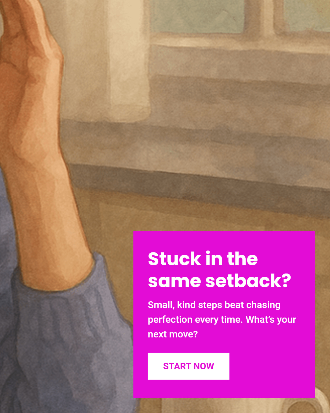 Feeling stuck in the same setback over and over? Breaking that cycle starts with small, kind steps forward—not perfection. Celebrate your progress, learn from what held you back, and remember: every day is a fresh chance to move toward your goals. What's one small step you can take today to keep going?
Let's break the cycle together. Start your path with personalized coaching today.
#alwaysonyoursidecoaching #CoachParis #Powerof13 #wemeetyouwhereyouare #AccountabilityCoach #Healthandwellness
Link in bio #alwaysonyoursidecoaching #CoachParis #Powerof13 #wemeetyouwhereyouare #AccountabilityCoach #Healthandwellness