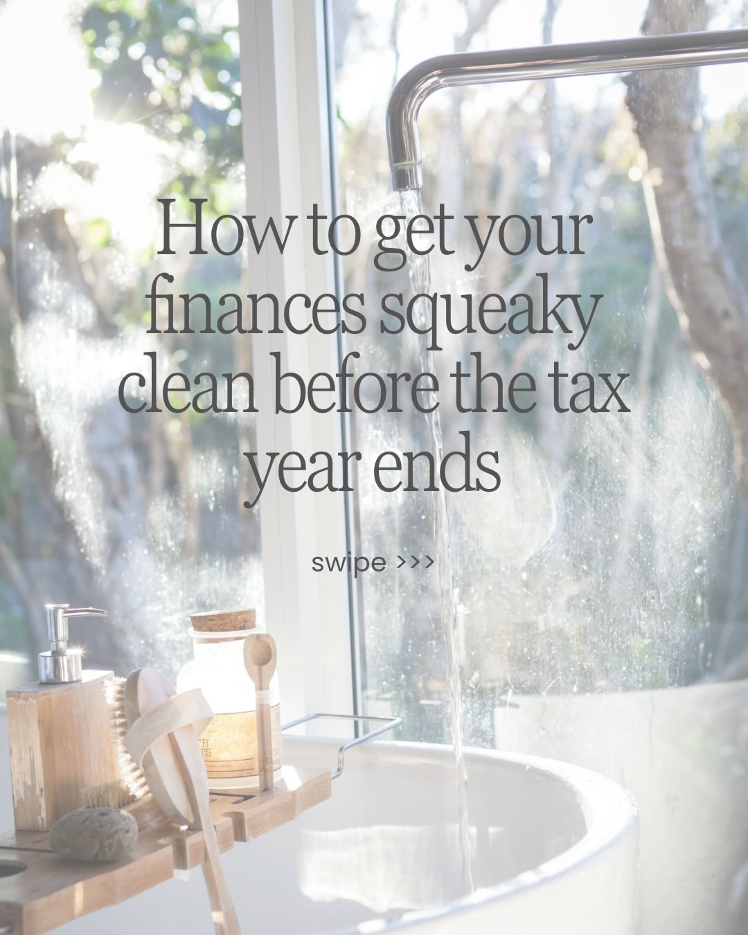 Weāre nearing the end of the 2025/26 tax year so thereās no better time to get your finances squeaky clean š§¼š§¹š«§š§ŗ