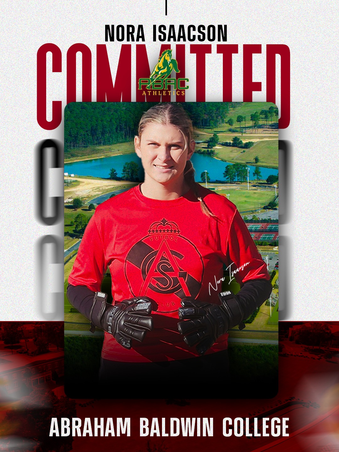 COMMITTED! ⚽️
Congratulations to Nora on her commitment to @abac_college!
This achievement is well deserved, and we’re excited to watch you compete and continue your journey at the next level. So proud of you!
GO ASG! More than a club.