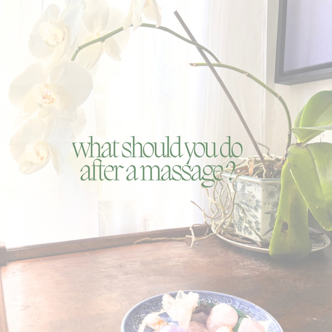 Sometimes it really is that simple. Self care and grounding after a massage doesn’t have to be extravagant. Hydrate, nourish, rest🙏