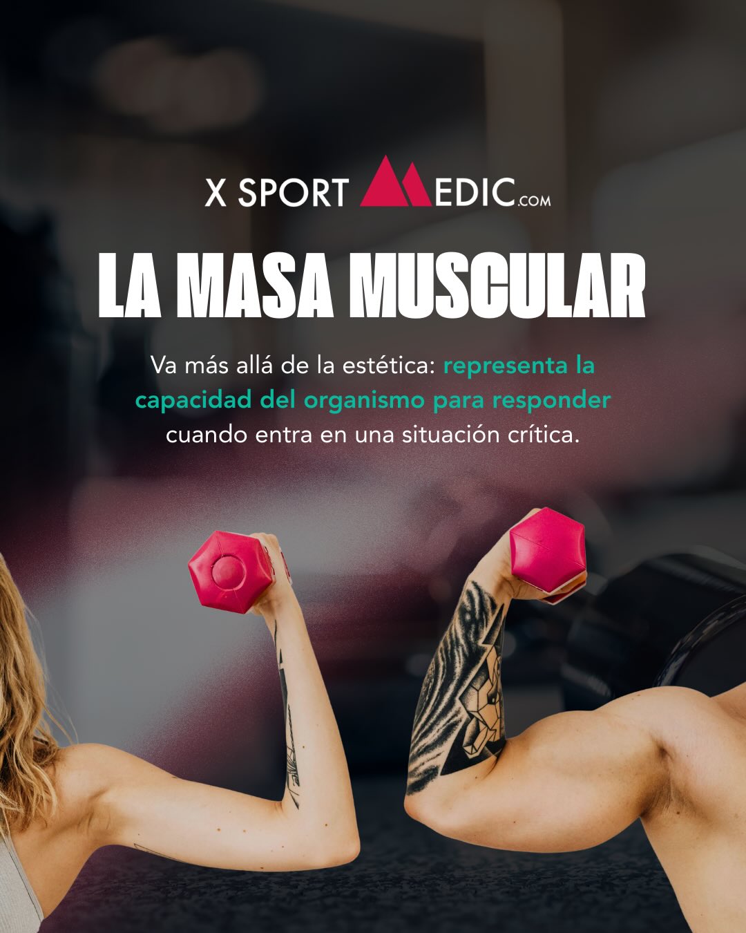El músculo es una reserva de salud.
Prepara al cuerpo para responder, recuperarse y resistir cuando las exigencias aumentan.
Se construye hoy, se agradece siempre. 💪🫀
www.xsportmedic.com