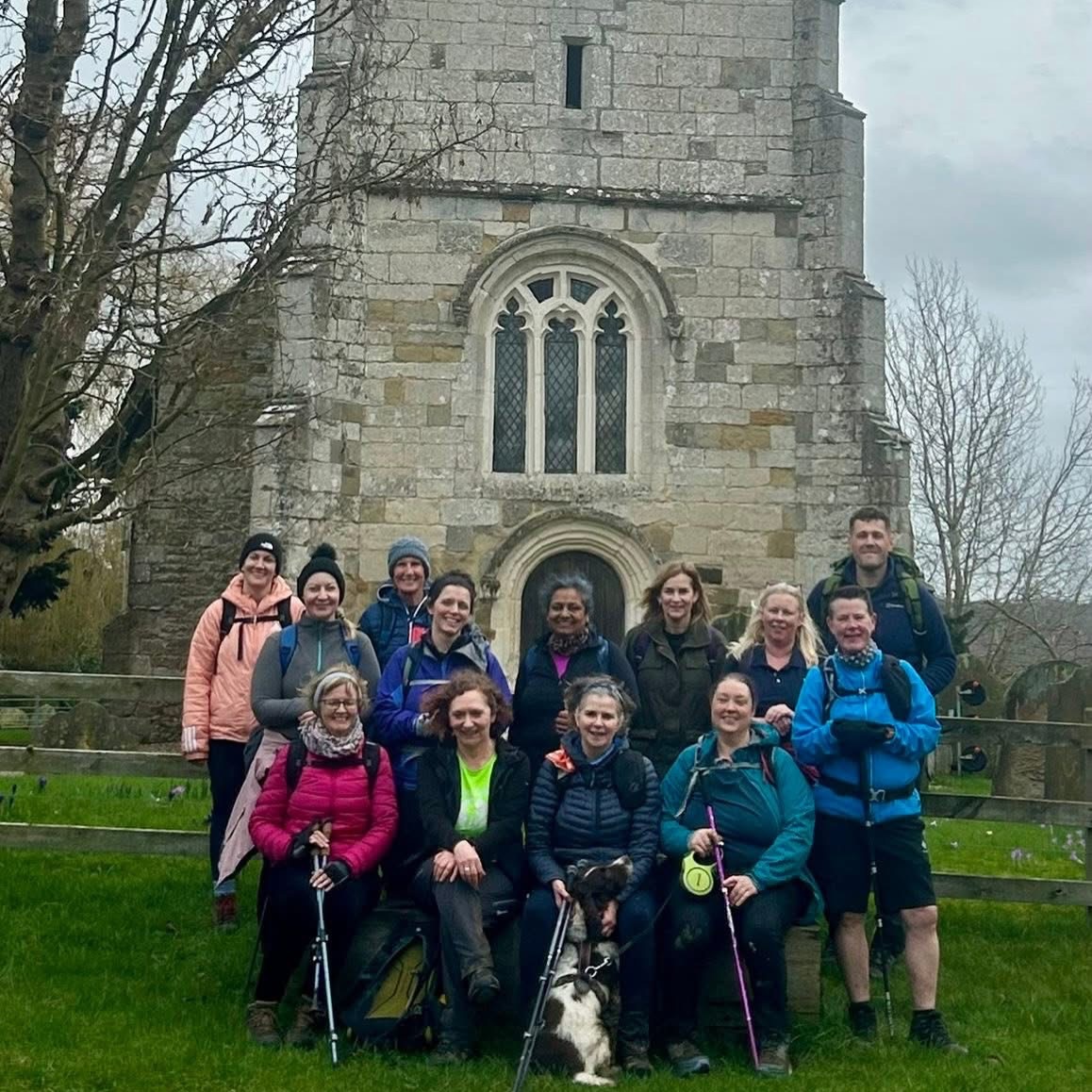 What a brilliant day! We walked a quirky (flood avoiding) route at Howsham, Kirkham Abbey and Crambe in the Howardian Hills.
Some walks are especially memorable for the good humour and resilience shown. Today the challenge was mud!
A big well done to this lovely lot! For being ace on tricky terrain, and nailing the group photo!
10.5 miles and 600ft of ascent
Find all our weekend walks here:
https://www.yorkietalkies.co.uk/events-yto
#guidedwalks #yorkietalkiesoutdoors #northyorkshire