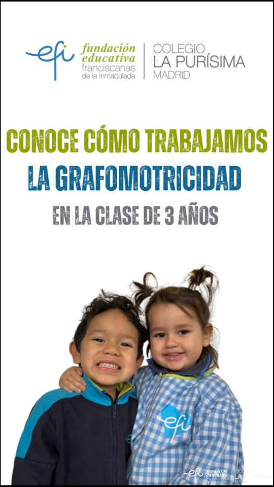 ✨✏️ ¡Nuestros peques de 3 años os enseñan cómo trabajan la grafomotricidad!
A través del juego, el trazo y diferentes materiales, desarrollan la coordinación, la fuerza en sus manitas y la base para futuros aprendizajes como la escritura 🖍️📚
Cada línea es un logro, cada intento una conquista 💛
Si quieres conocer más sobre cómo acompañamos su desarrollo y vivirlo en primera persona, ¡te invitamos a nuestras Puertas Abiertas!
📩 Reserva tú plaza a través de la página web y ven a descubrirlo. ¡Te esperamos!
#micolelapurisimamadrid #colegiolapurisimamadrid #fundacionefi