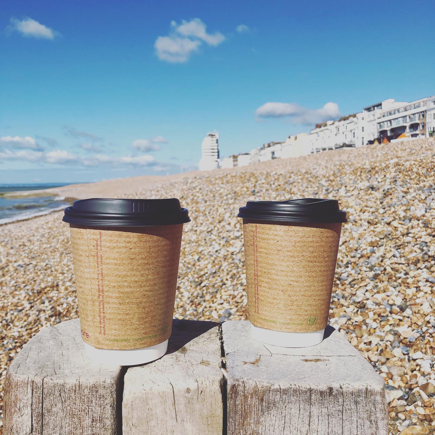 Lovely morning swim and a coffee at the @goatledge #nicaraguan #labastillanicaraguan #espresso #ryebaycoffee if you haven’t already check out @goatledge for excellent, fish baps, fishcakes plus much more! Great venue!